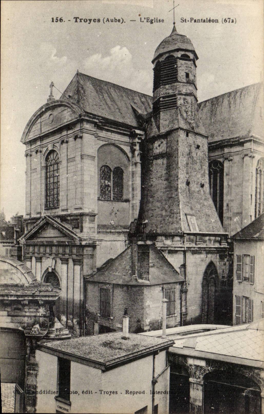 TRoyes CPA Church Saint Pantaleon
