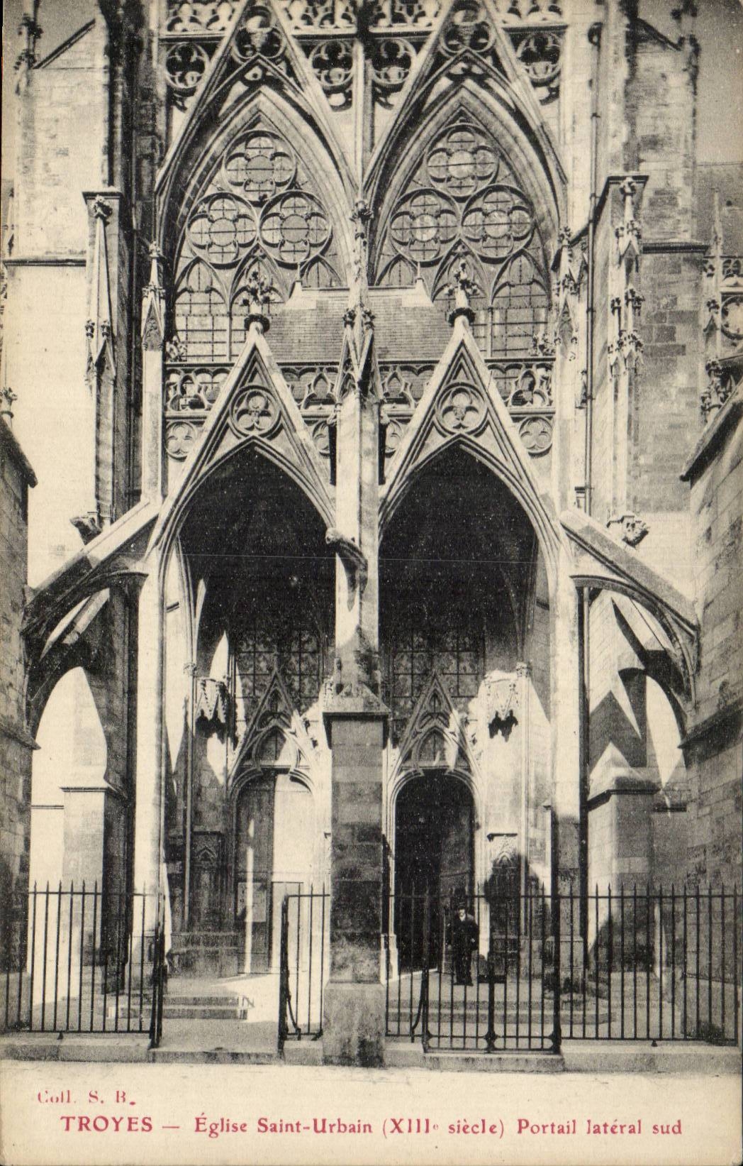 TRoyes CPA Church St Urbain southern side Gate