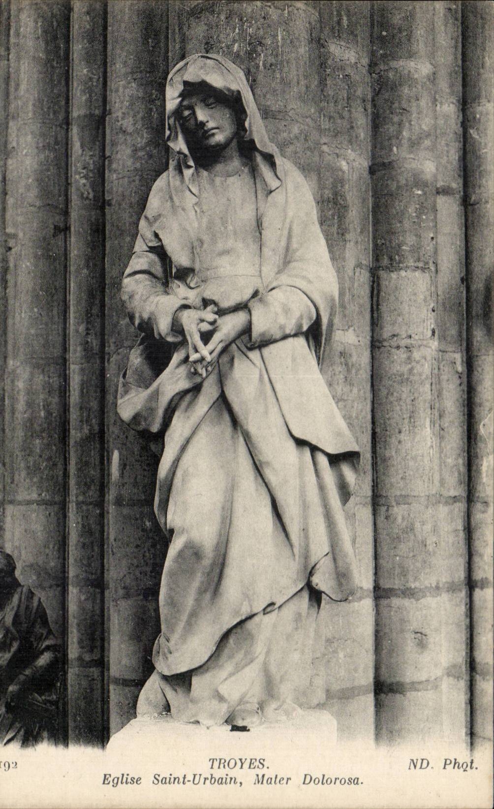 TRoyes CPA Church St Urbain MATER Dolorosa