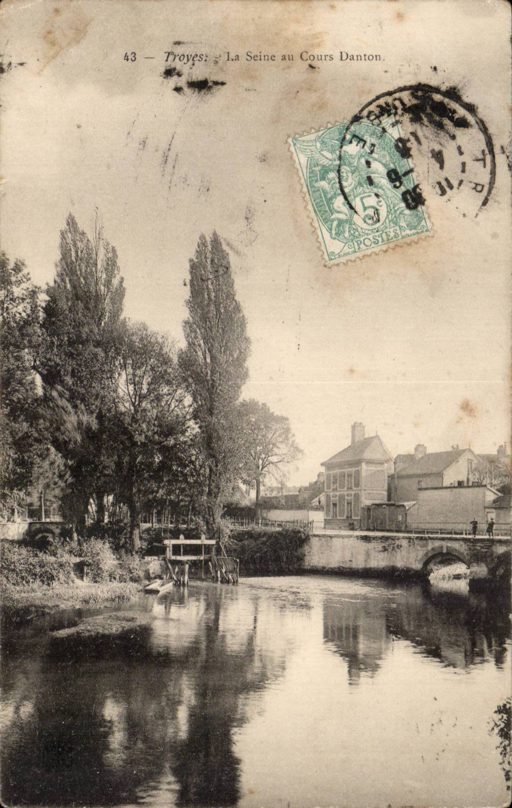 TRoyes CPA the Seine with the Danton course