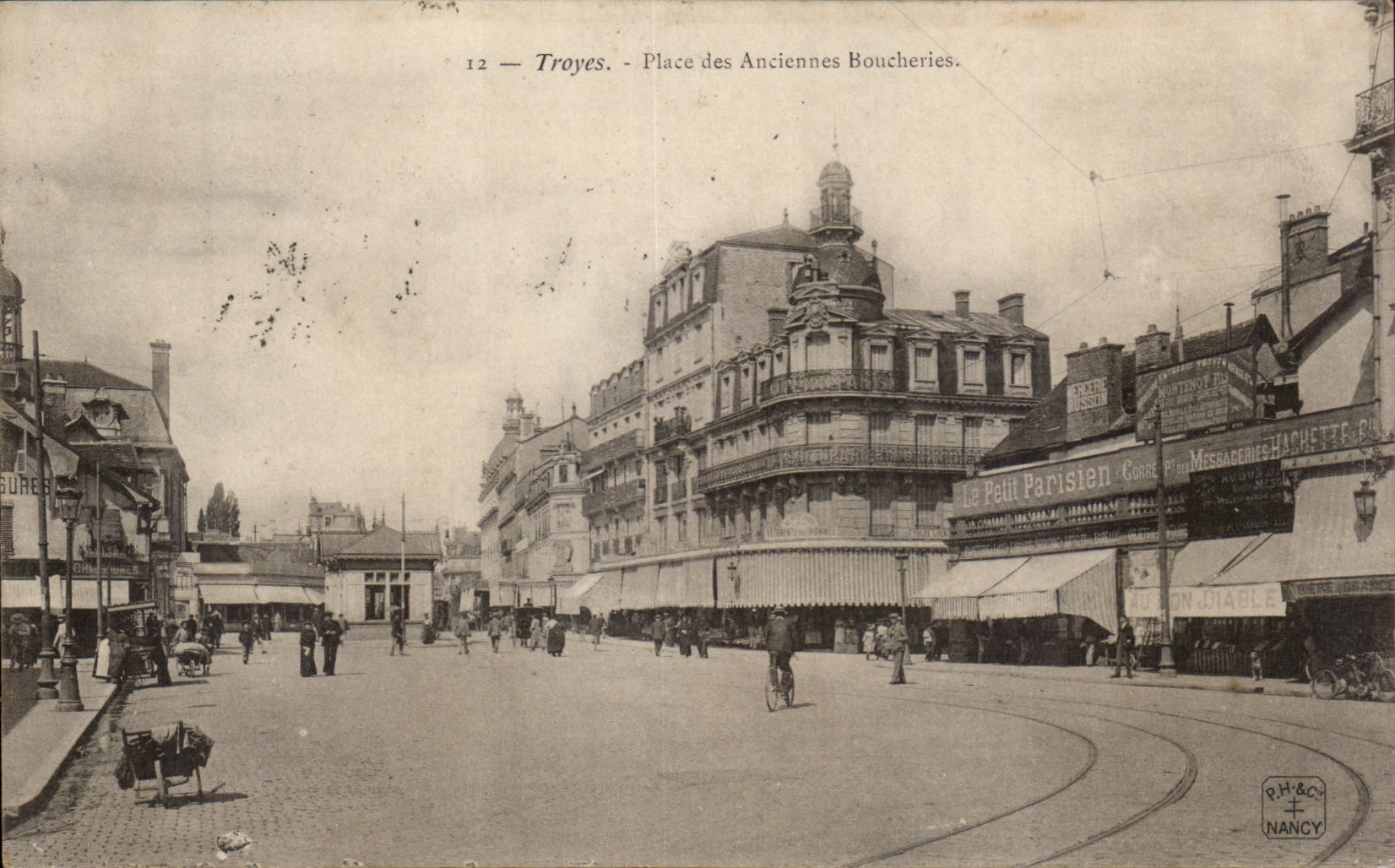 Troyes CPA Places old butcheries