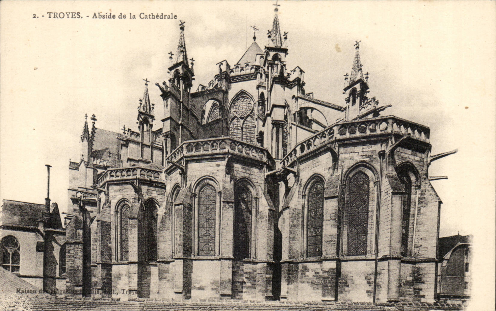 TRoyes CPA Apse of the cathedral