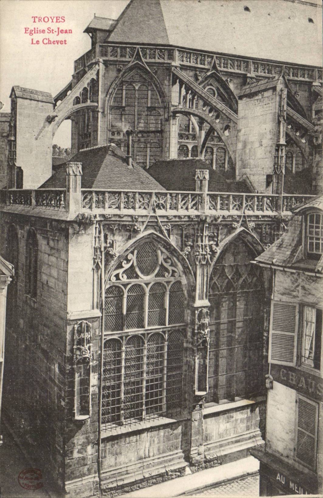 Troyes CPA Church Saint Jean the bedside