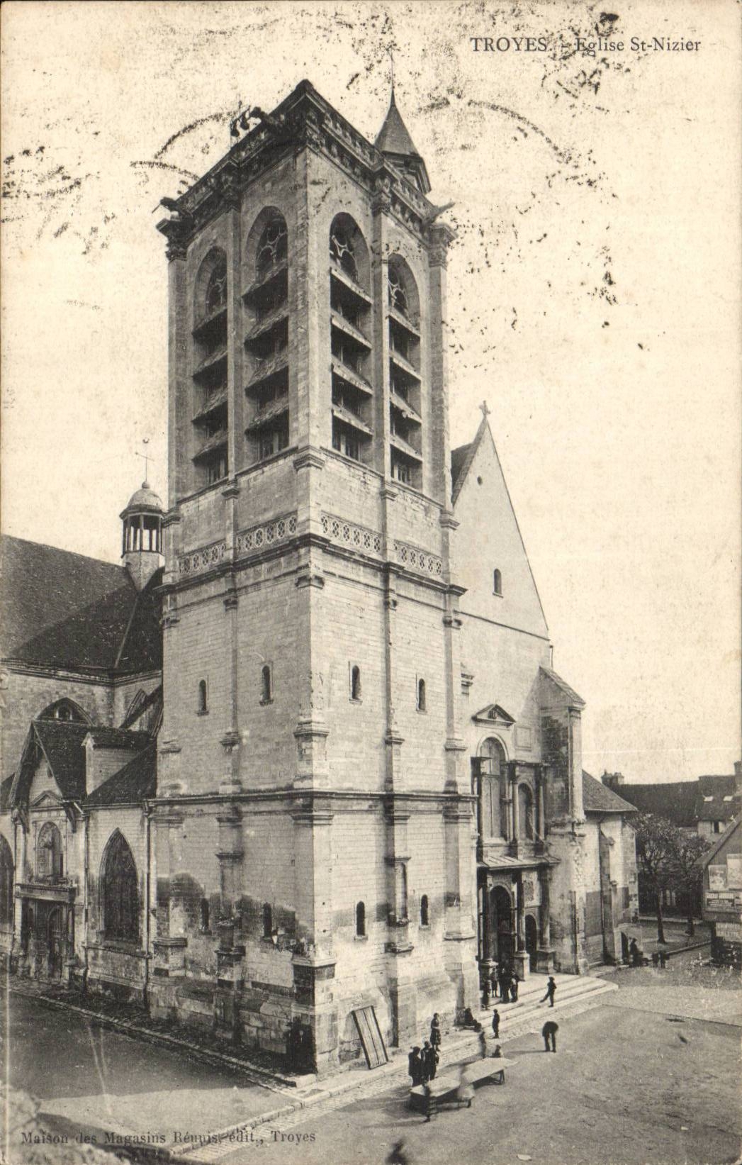Troyes CPA Church of Saint Nizier