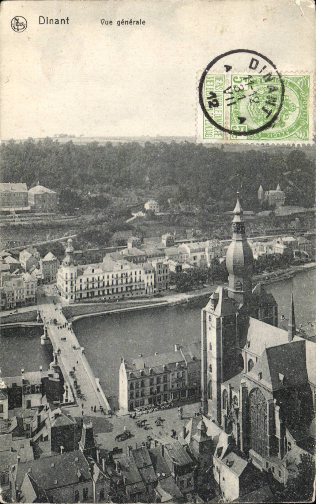 Speisen Belgie Belgien CPA der Ansicht