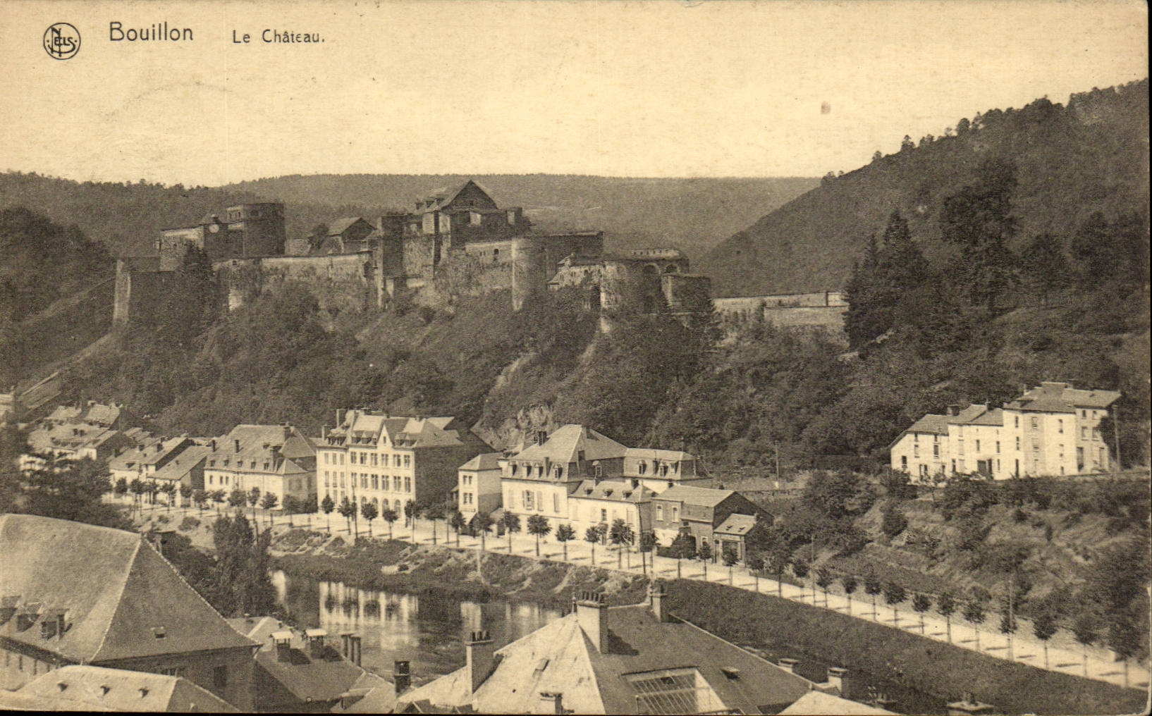 Belgie Belgium CPA Bubble the castle