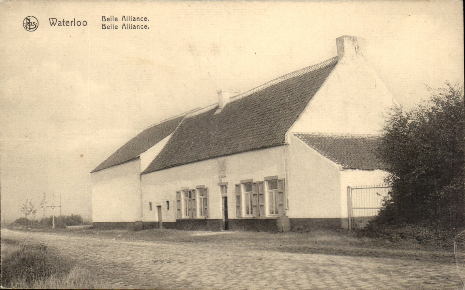 Belgie Belgique CPA WAterloo Belle alliance