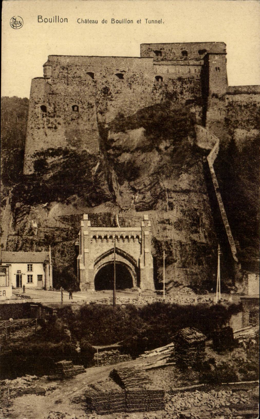 Belgie Belgium CPA Bubble Castle of Bubble and tunnel