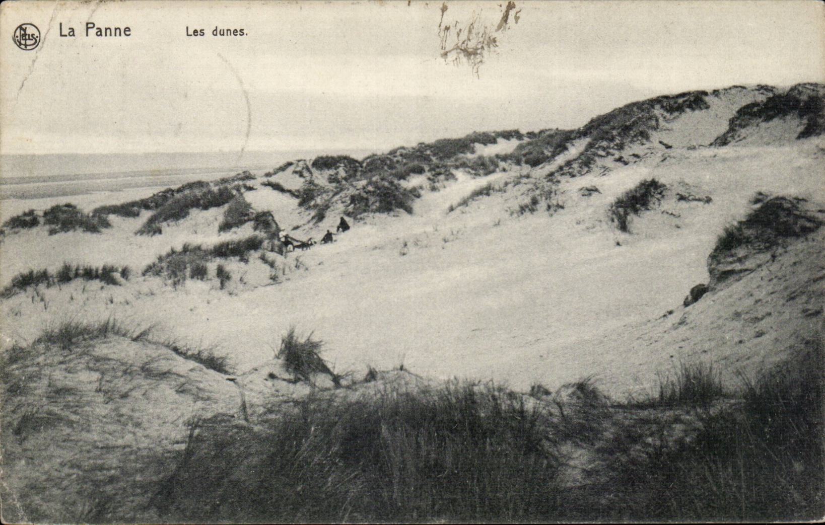 CPA Belgium the Breakdown dunes