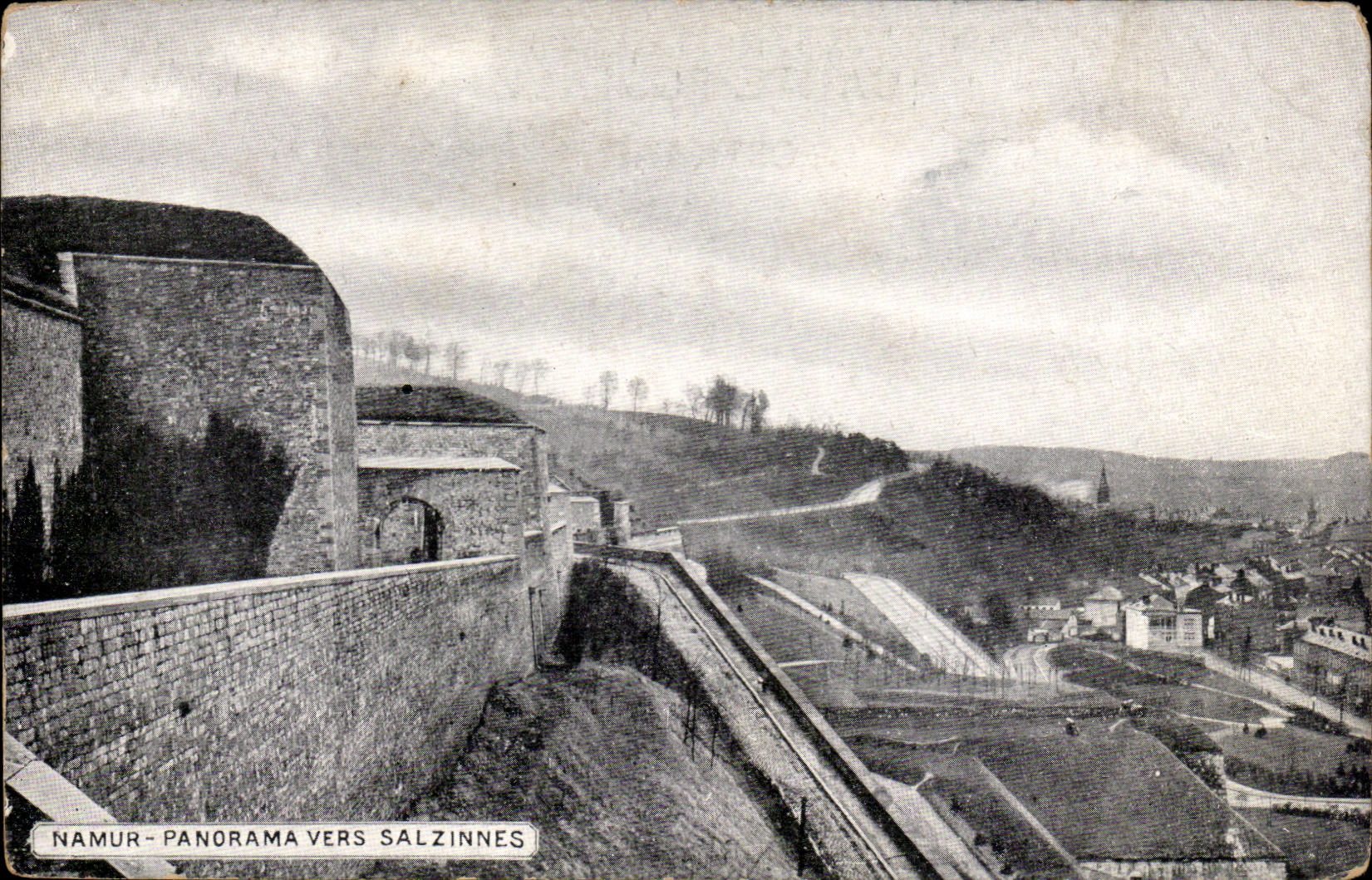 CPA Belgium Namur Panorama towards Salzinnes