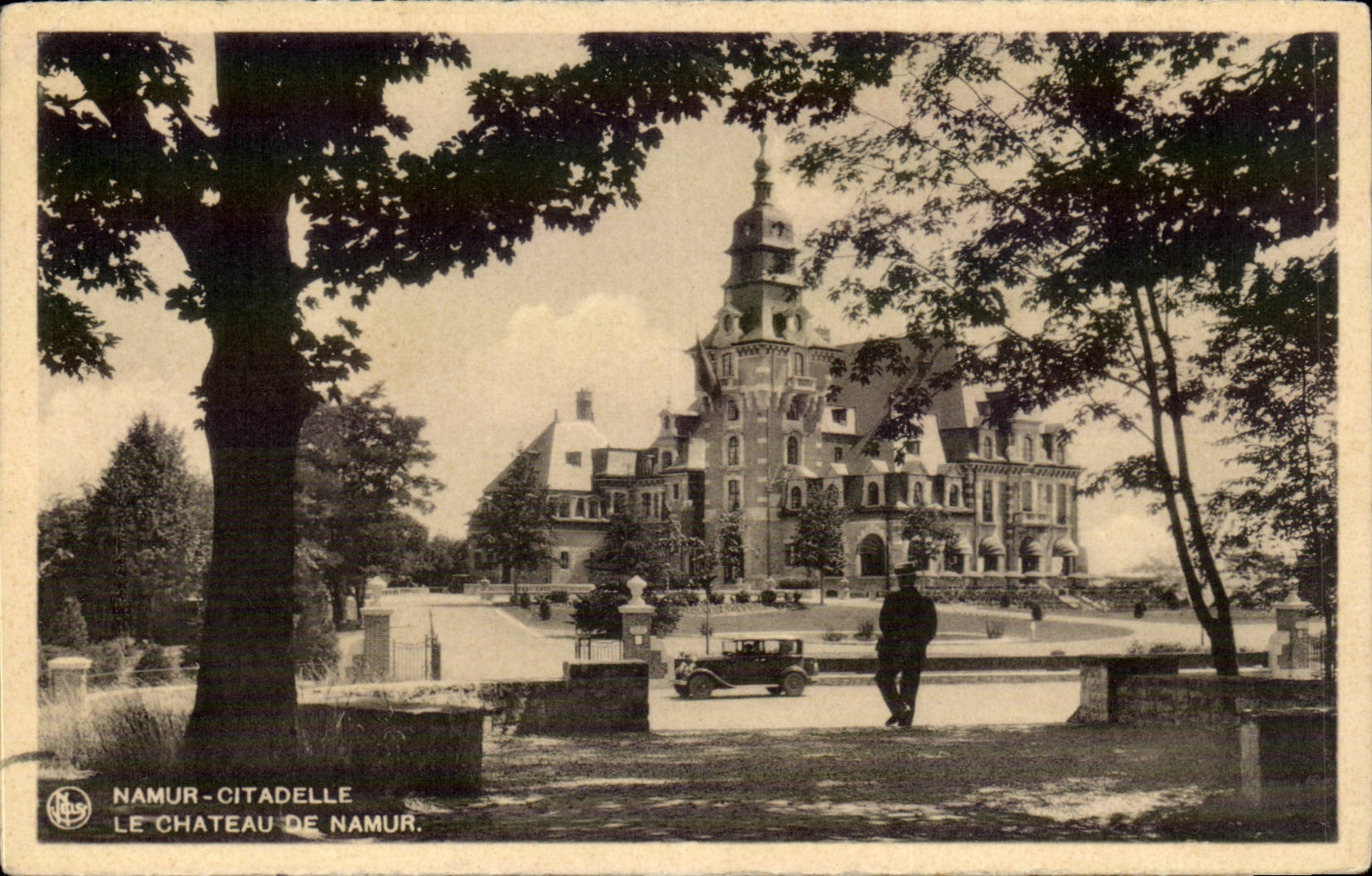 CPA Belgium Namur Citadel the castle