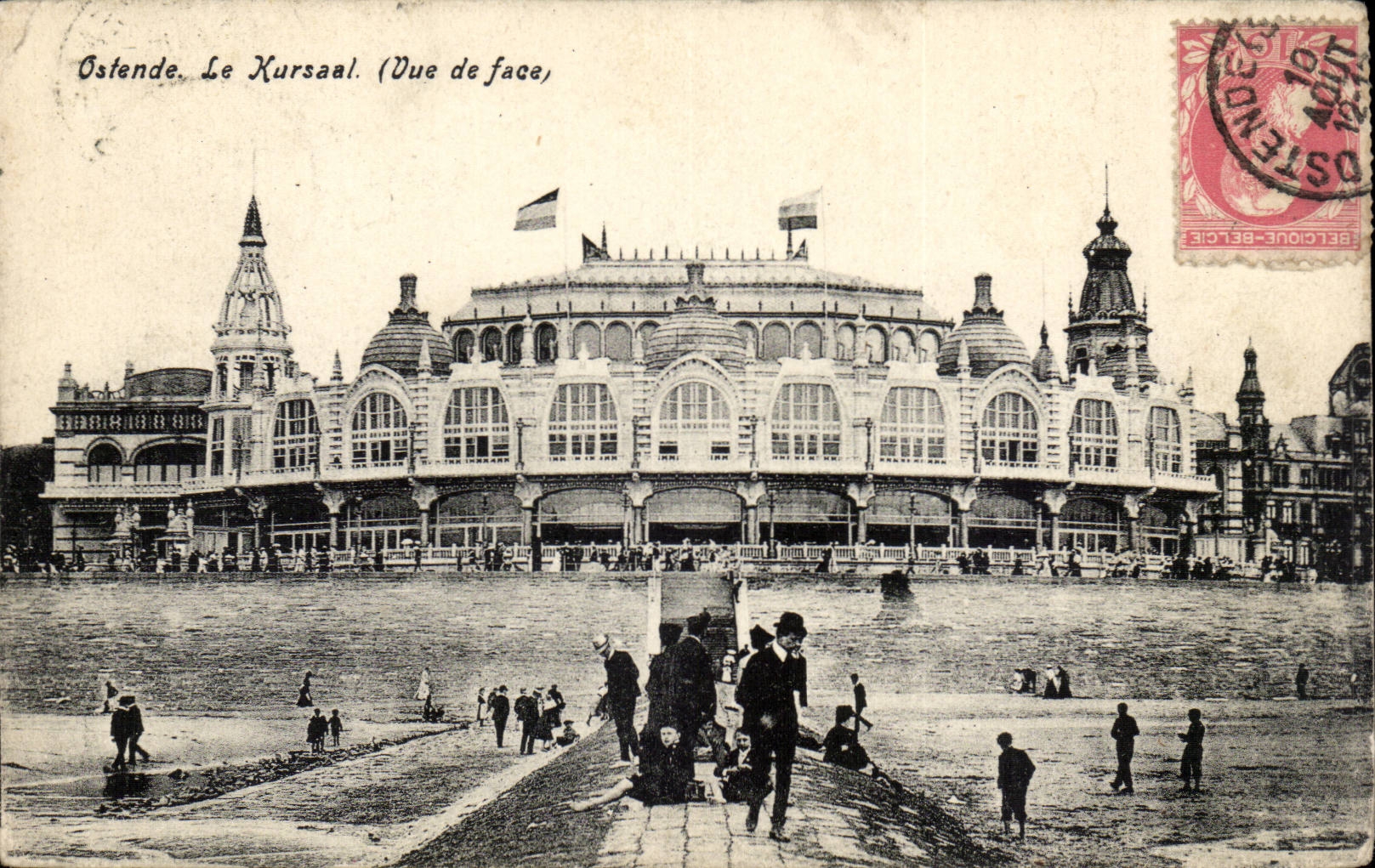 CPA Belgium Ostend Kursaal (front view)