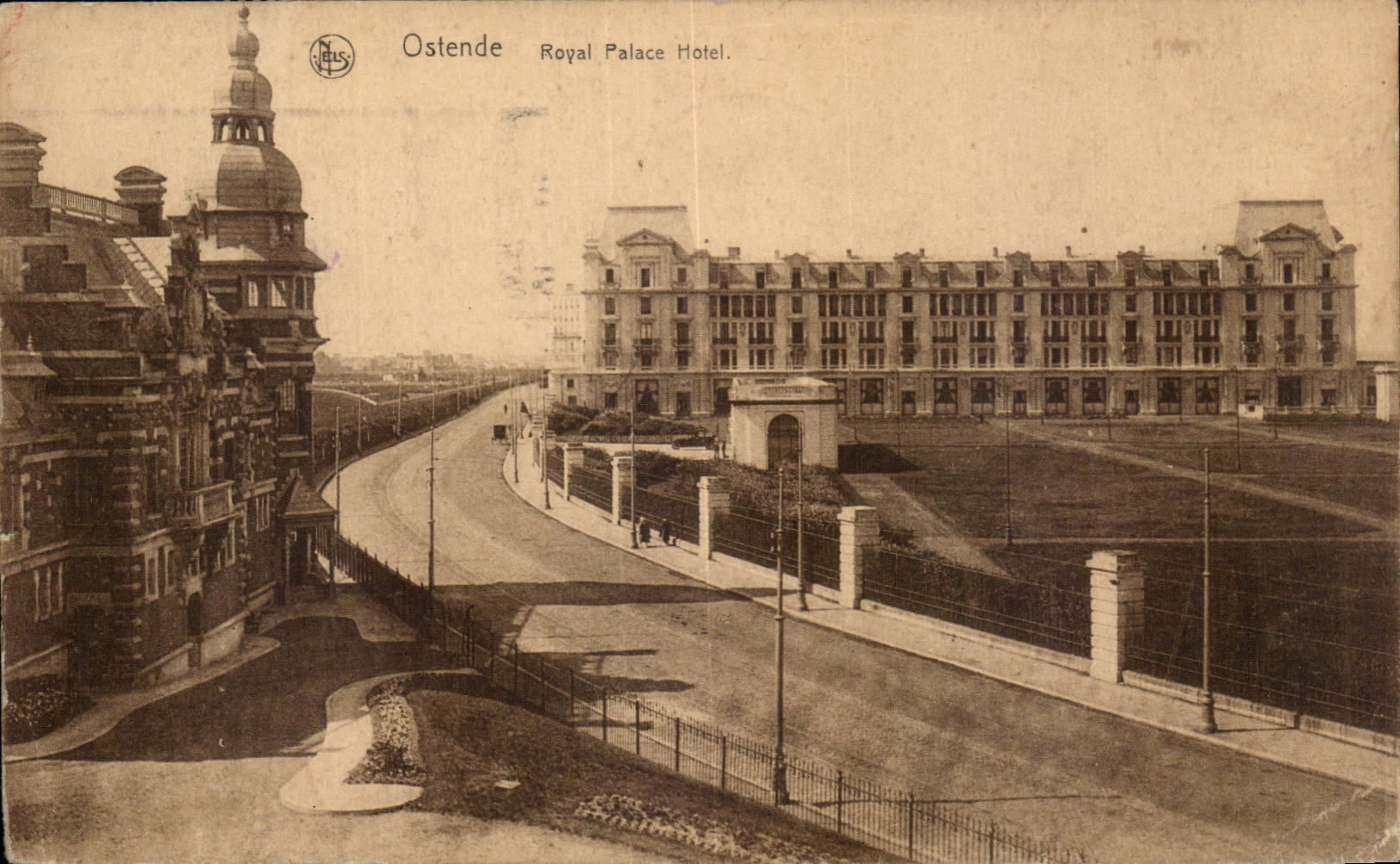 CPA Belgium Ostend Royal Palace Hotel