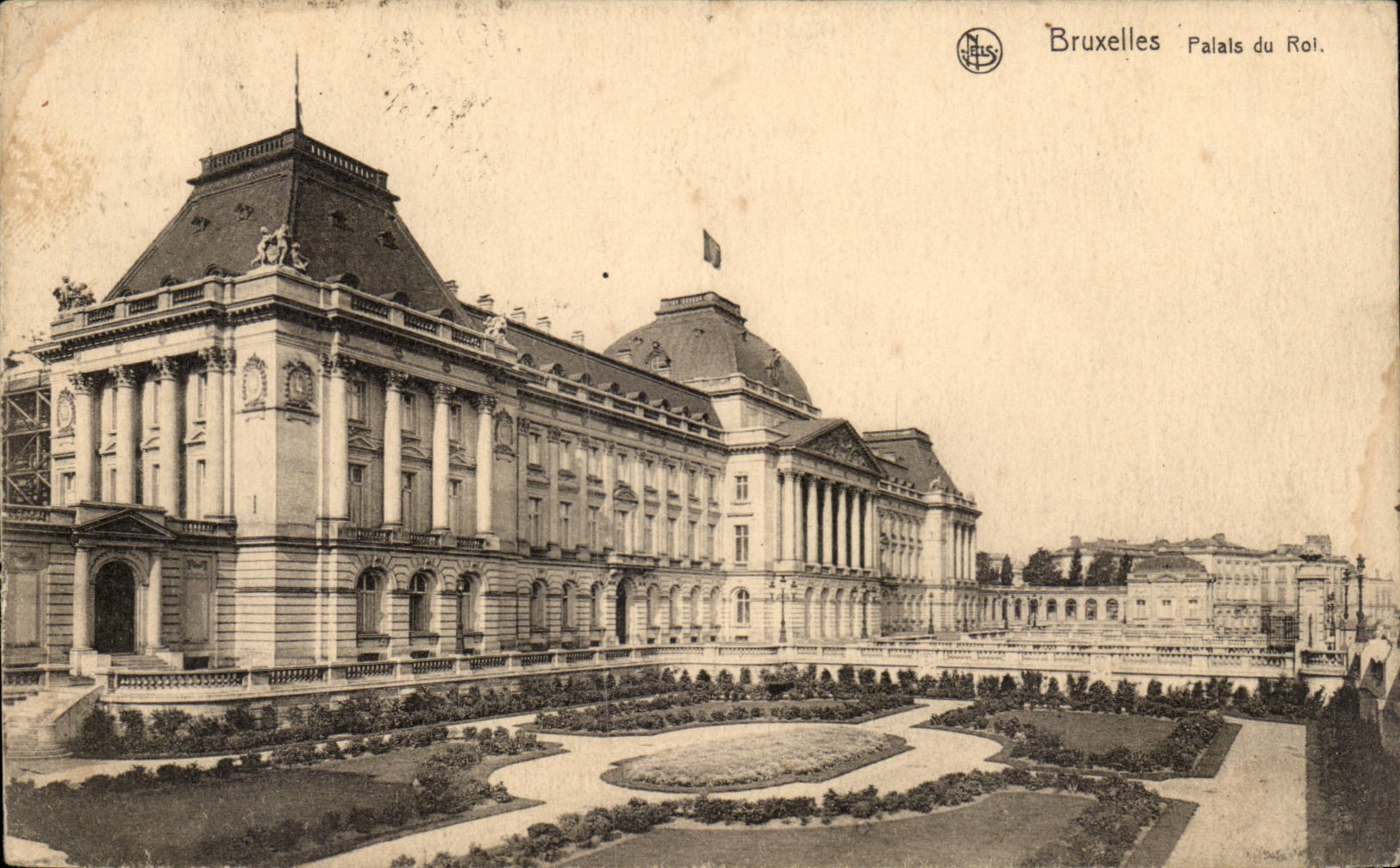 CPA Belgium Brussels Palate of the king