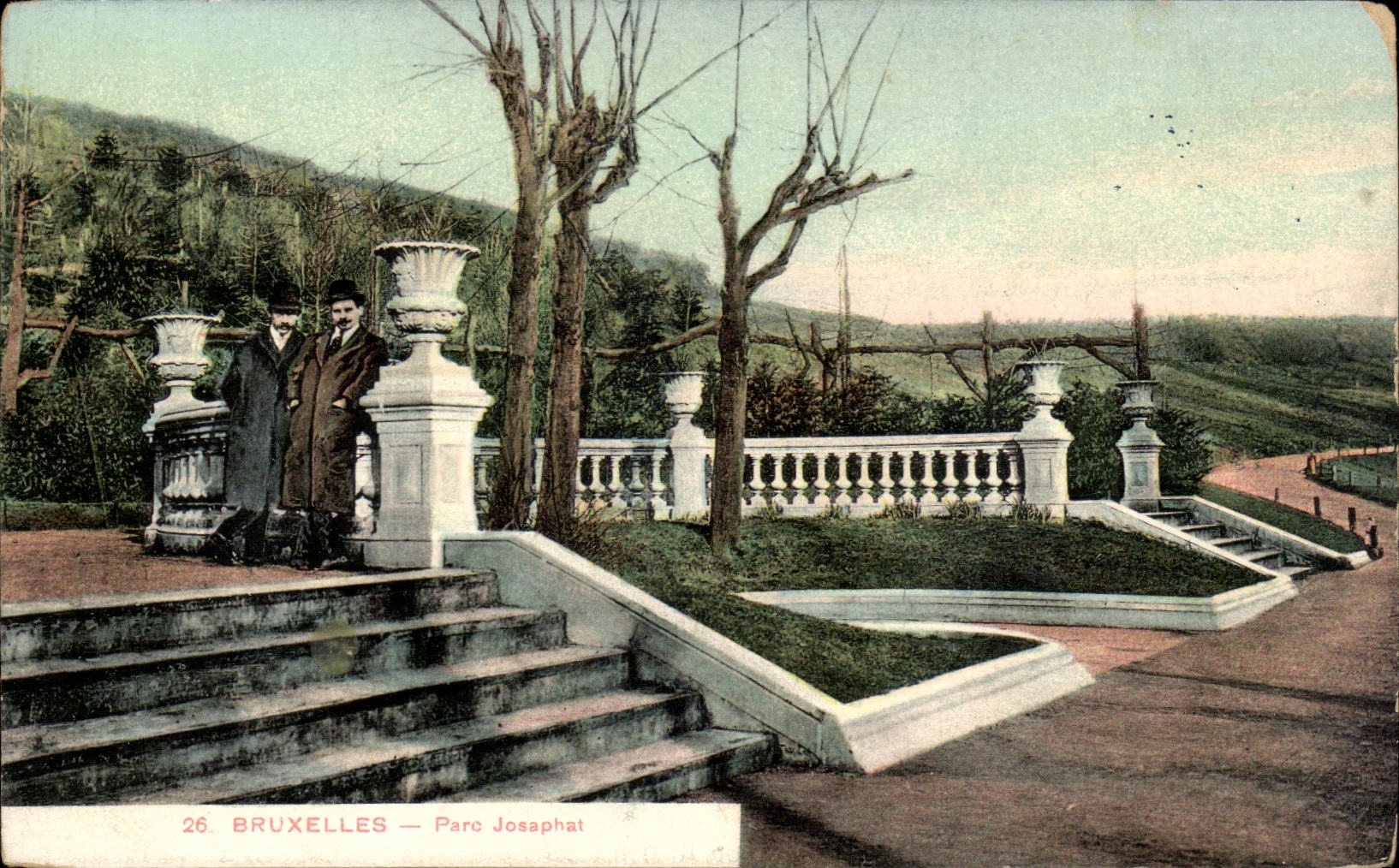 CPA Belgium Brussels Josaphat Park