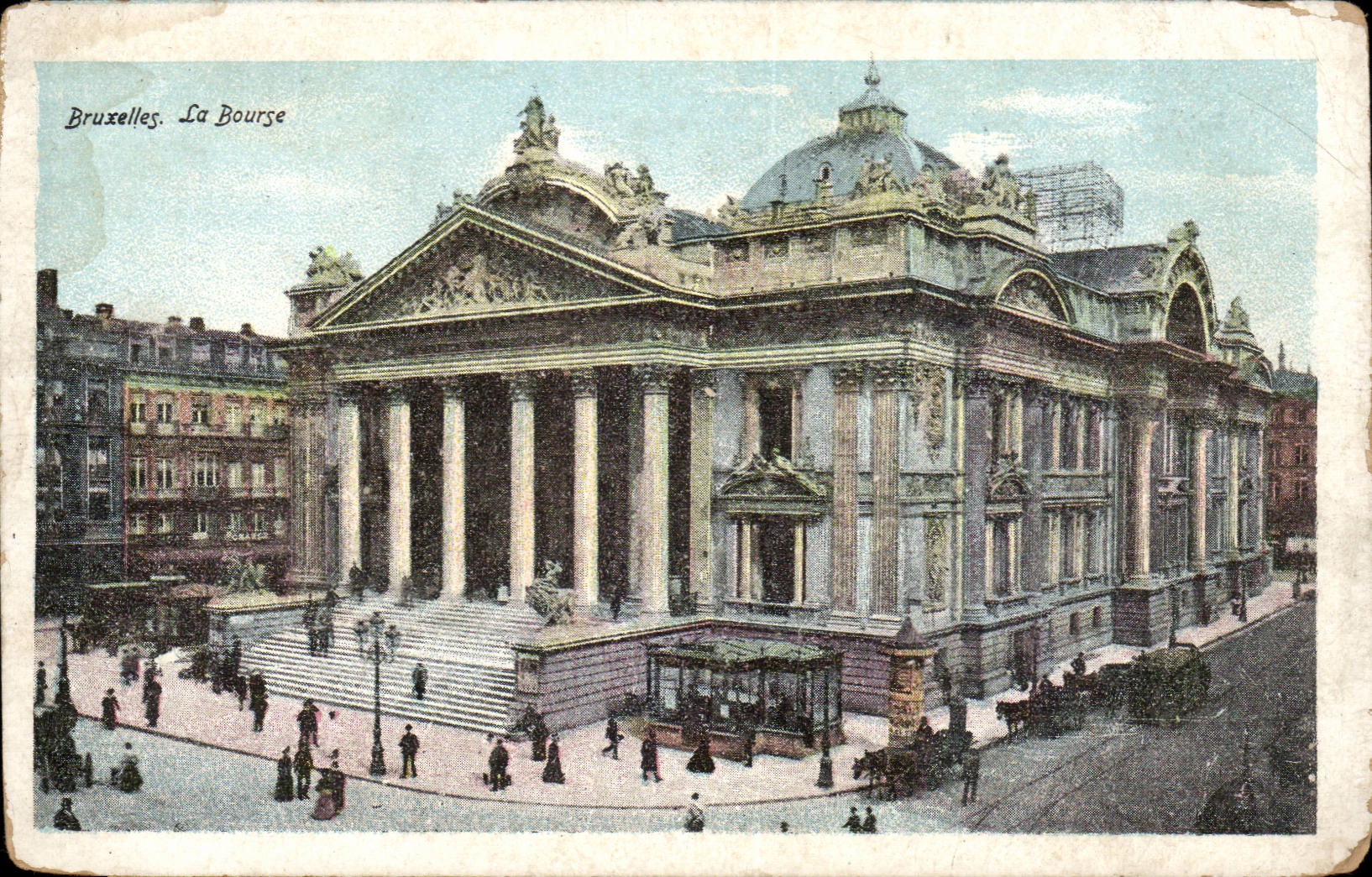 CPA Belgium Brussels the Stock Exchange