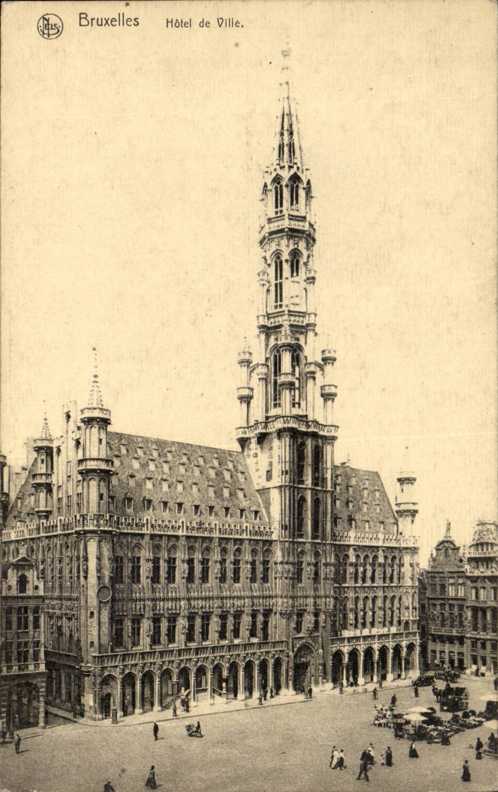 CPA Belgium Brussels Town hall