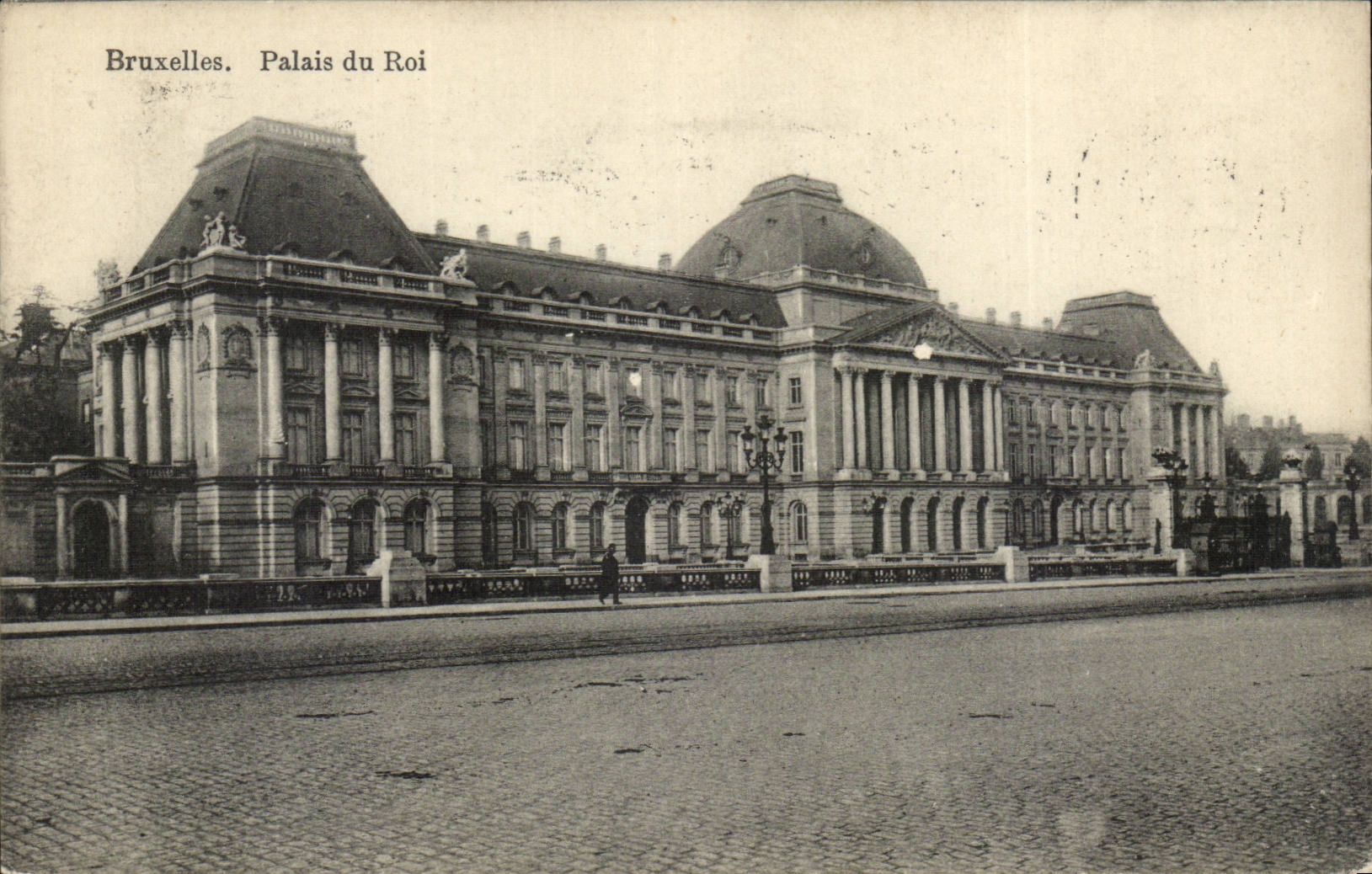 CPA Belgium Brussels Palate of the king