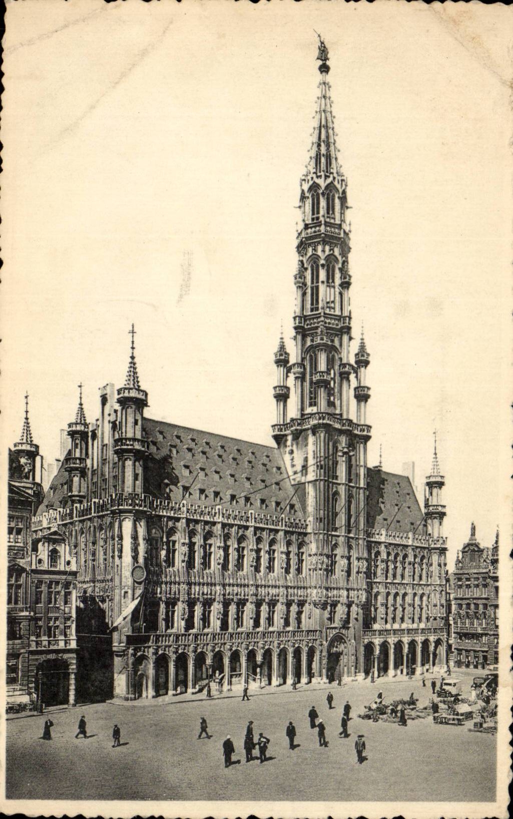 CPA Belgium Brussels Town hall