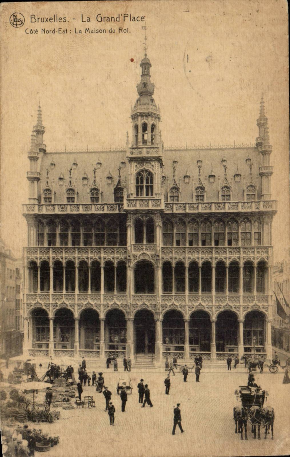 CPA Belgium Brussels the large one places