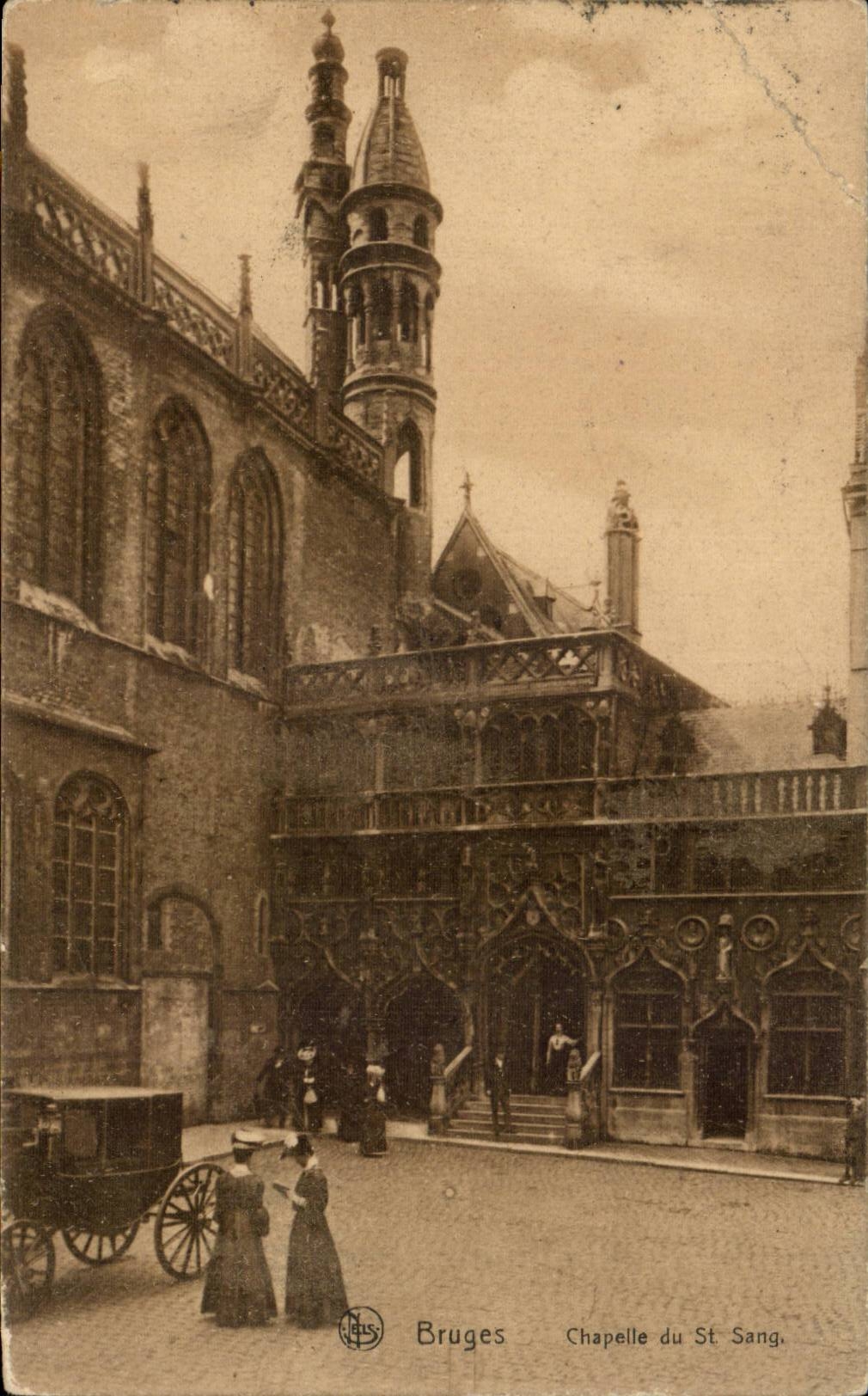 CPA Belgium Bruges Vault of St Blood