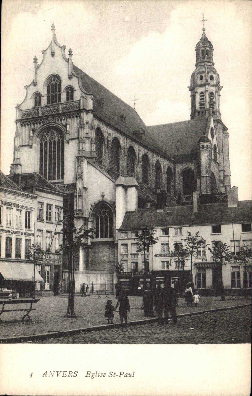 Belgien - Belgien - Belgien - Antwerpen - Antwerpen - Saint Paul-Kirche - CPA