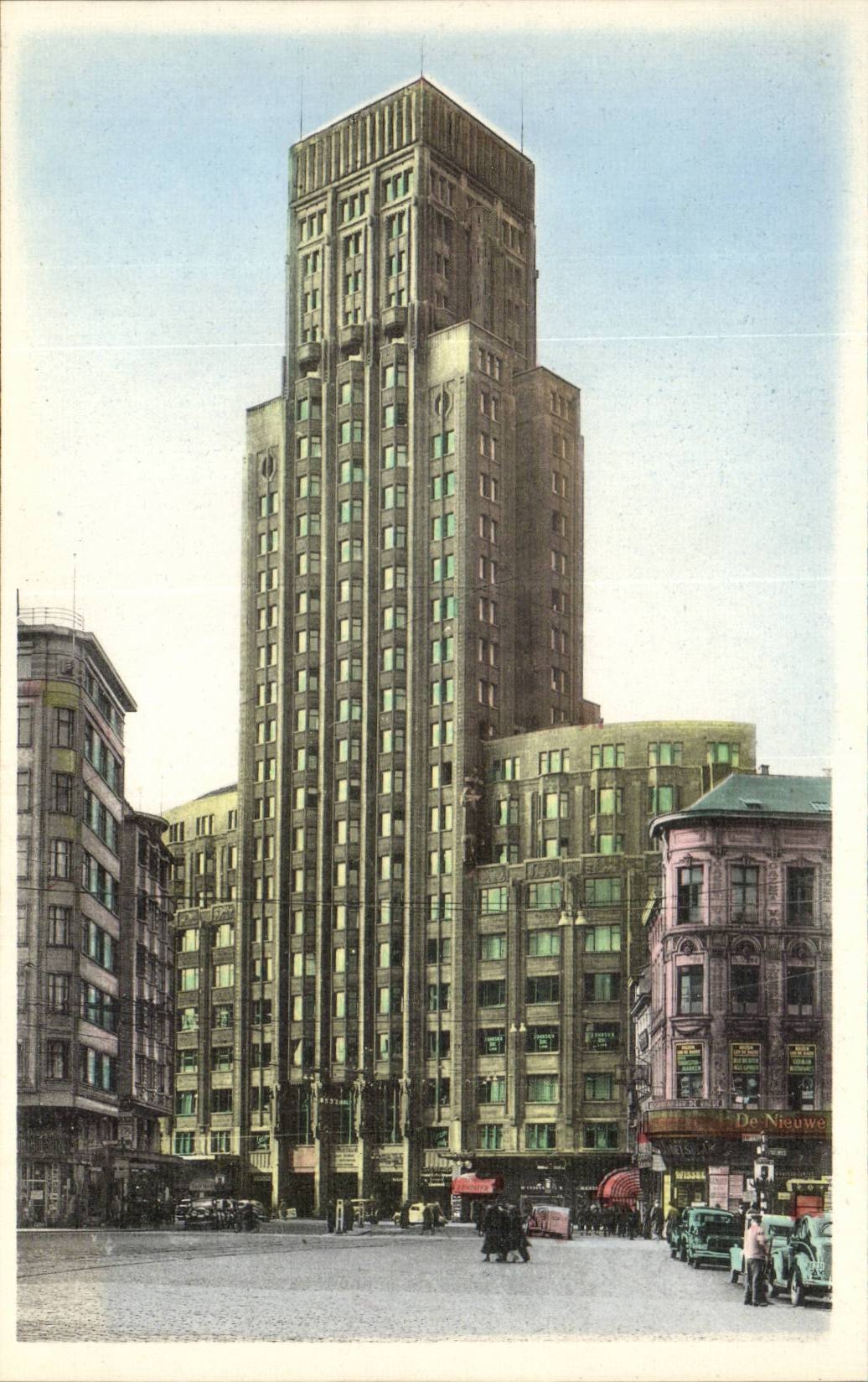 Belgien - Belgien - Belgien - Antwerpen - Antwerpen - Het Toren Gebouw 87 verdiepen ein 5 m hoog 27 - CPA