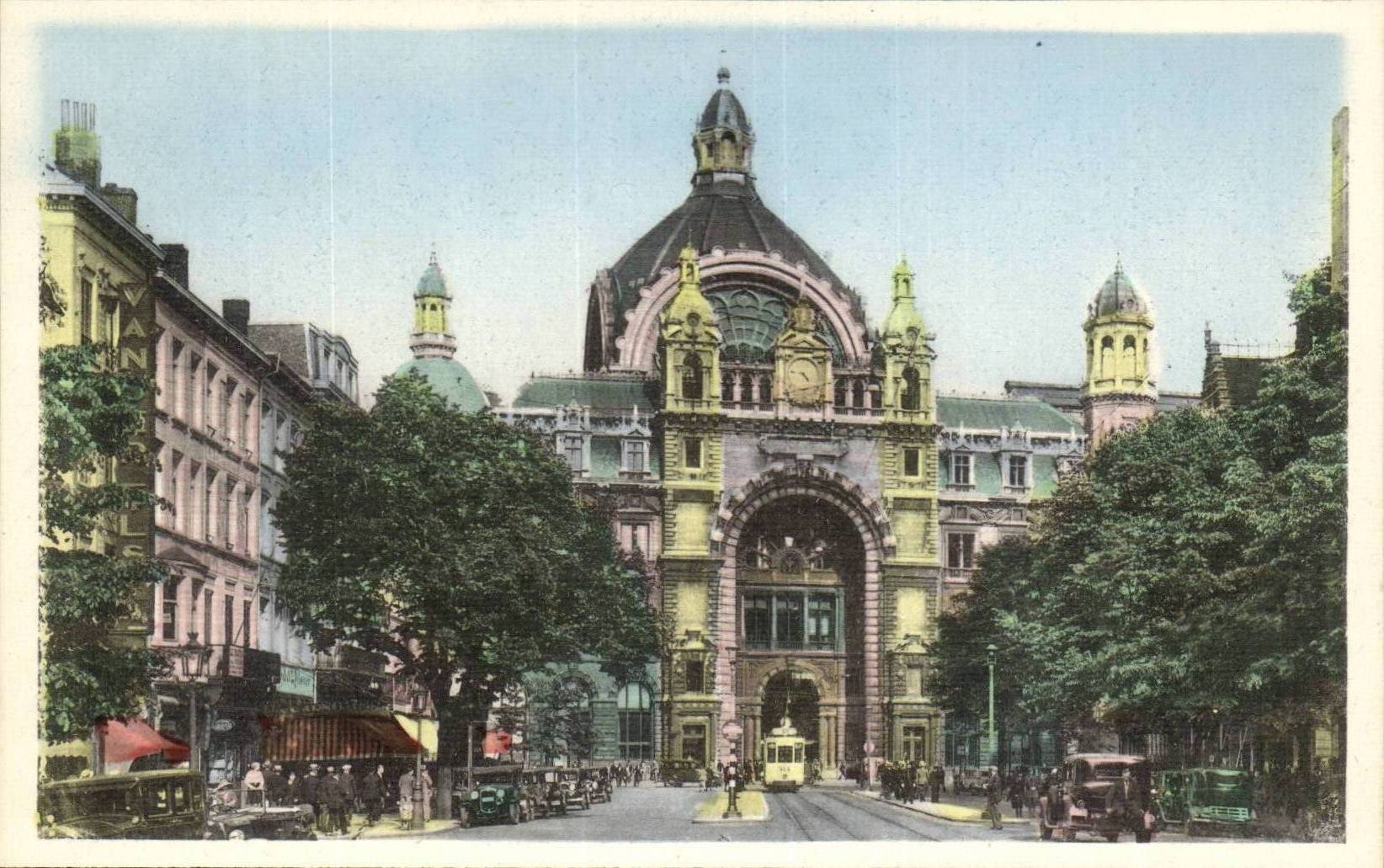 Belgien - Belgien - Belgien - Antwerpen - Antwerpen - Middenstatie - zentrale Station - CPA