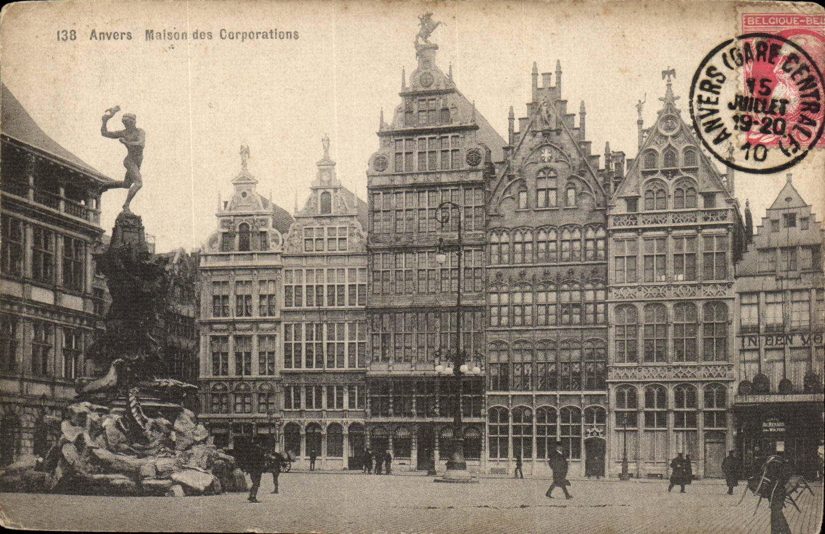 Belgien - Belgien - Belgien - Antwerpen - Antwerpen - Haus der Korporationen - CPA