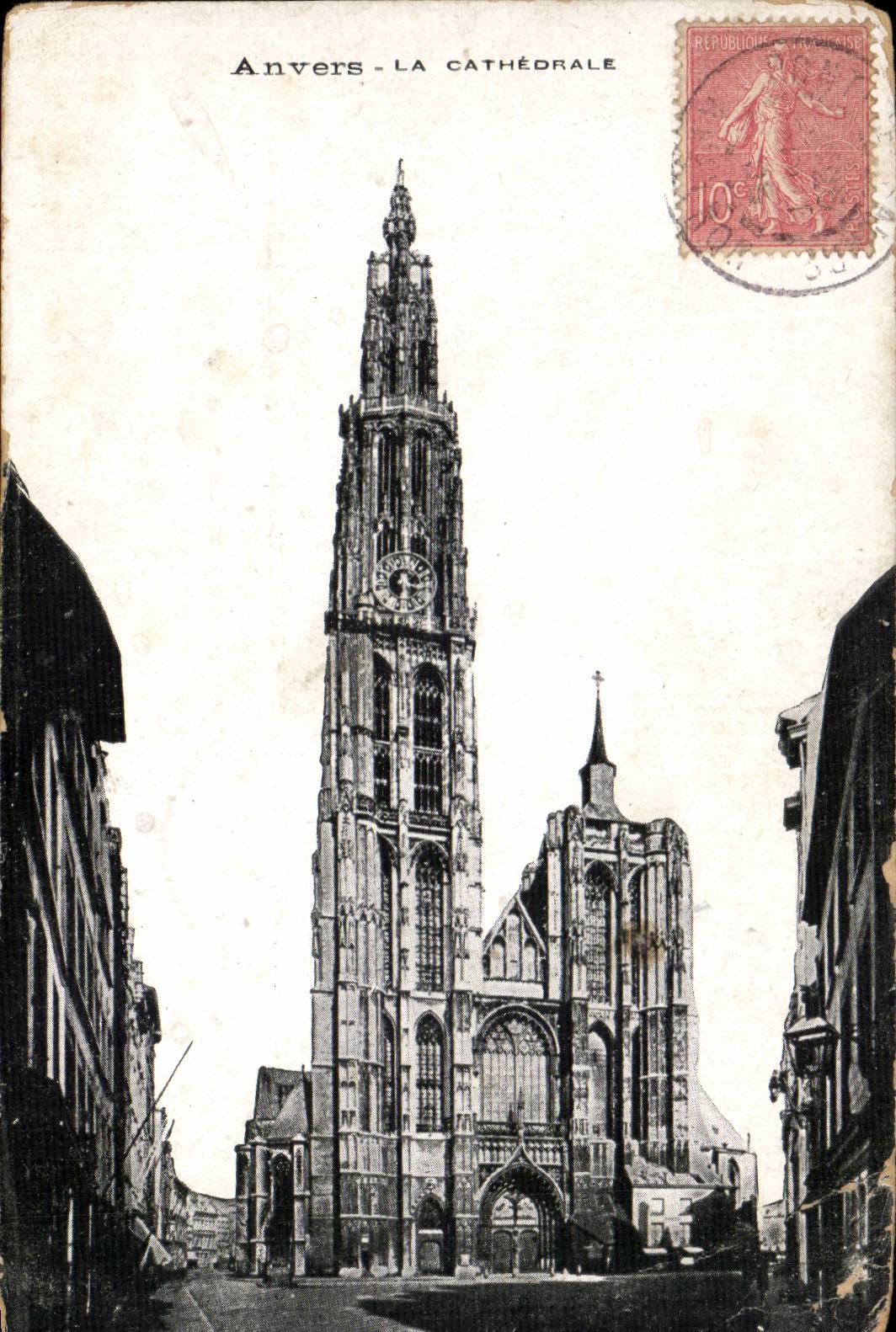 Belgien - Belgien - Belgien - Antwerpen - Antwerpen - die Kathedrale - CPA