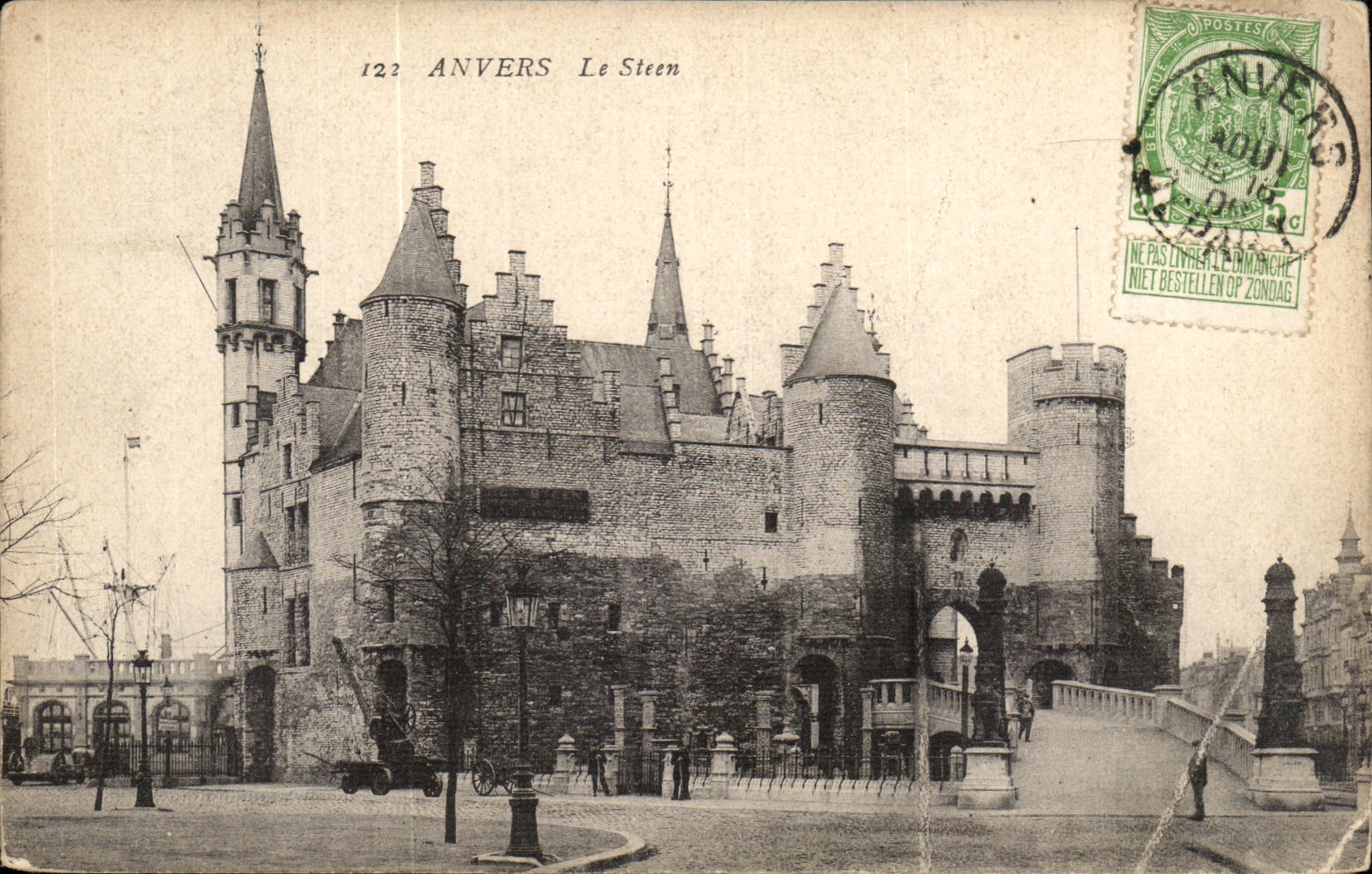 Belgien - Belgien - Belgien - Antwerpen - Antwerpen - Steen - CPA