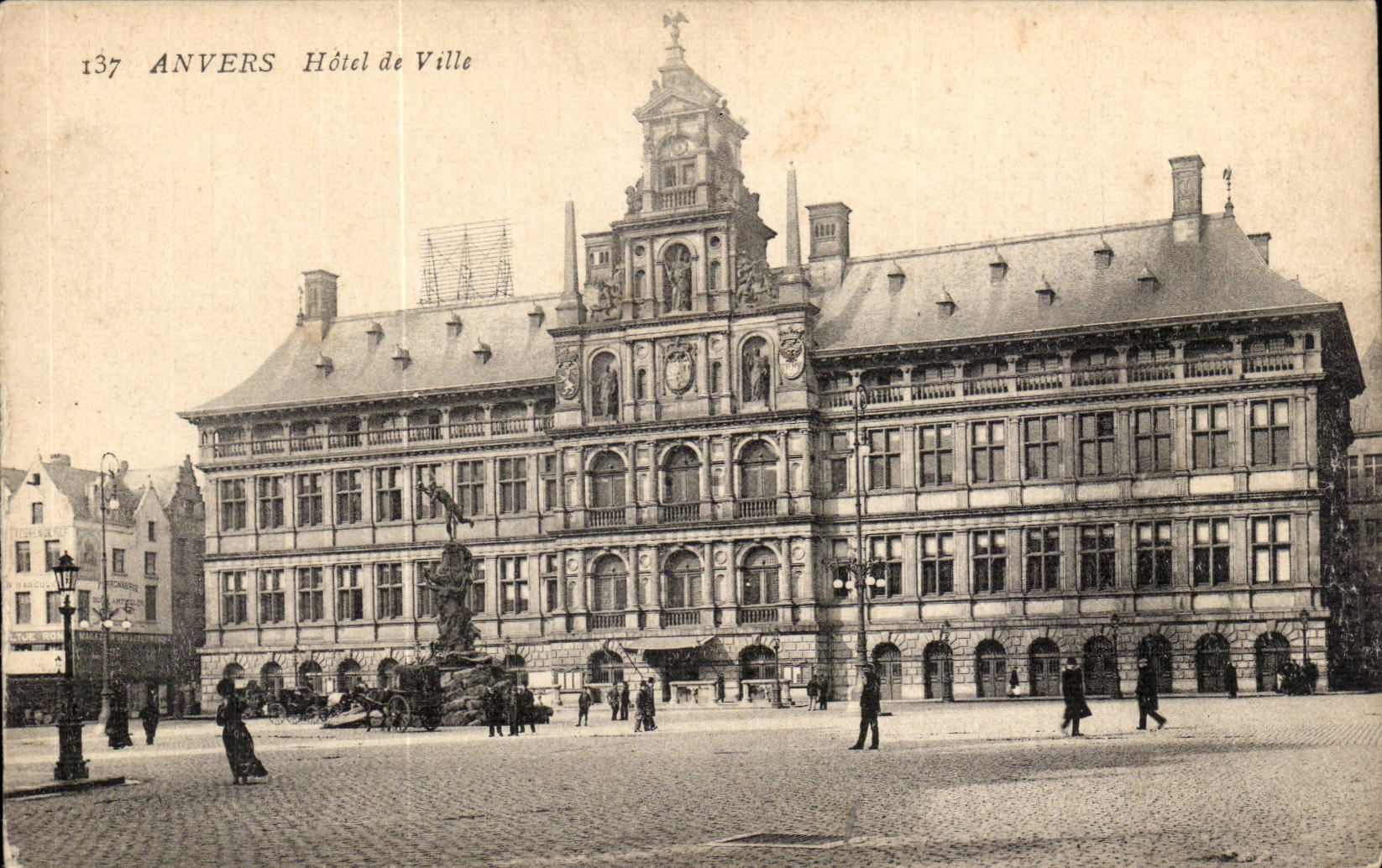 Belgien - Belgien - Belgien - Antwerpen - Antwerpen - Rathaus - CPA