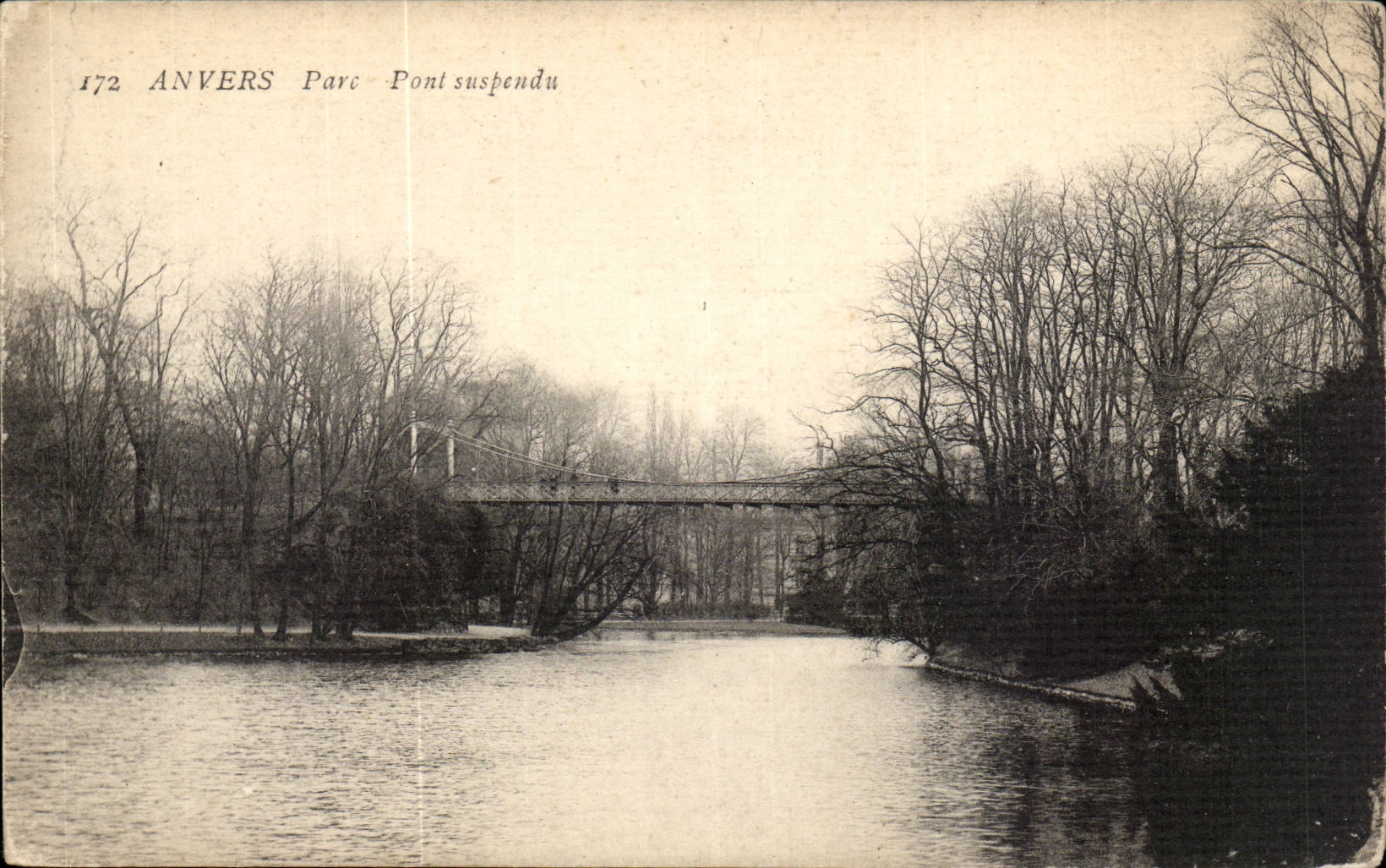 Belgien - Belgien - Belgien - Antwerpen - Antwerpen - Park und verschobene Brucke - CPA