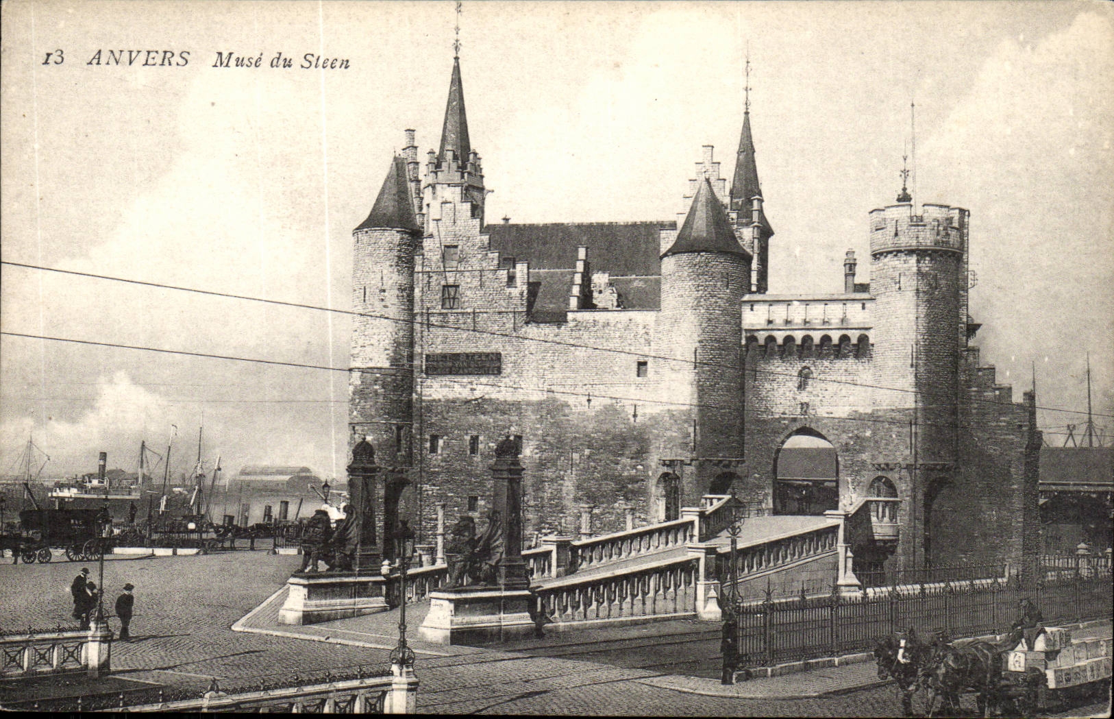 Belgien - Belgien - Belgien - Antwerpen - Antwerpen - MUSE von Steen - CPA