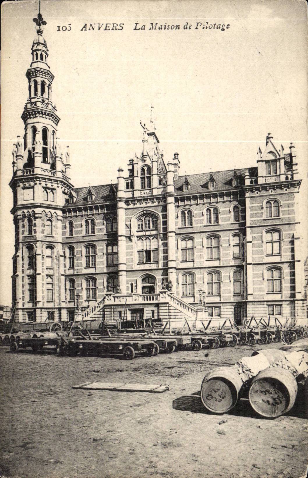 Belgien - Belgien - Belgien - Antwerpen - Antwerpen - das Haus des Steuerns - CPA