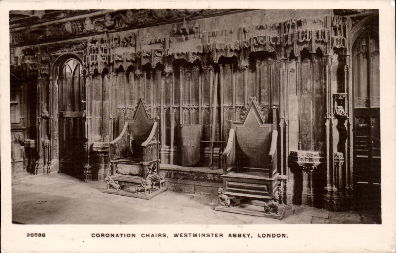 The United Kingdom Great BRitain CPA London London Coronation flesh Westminster abbey