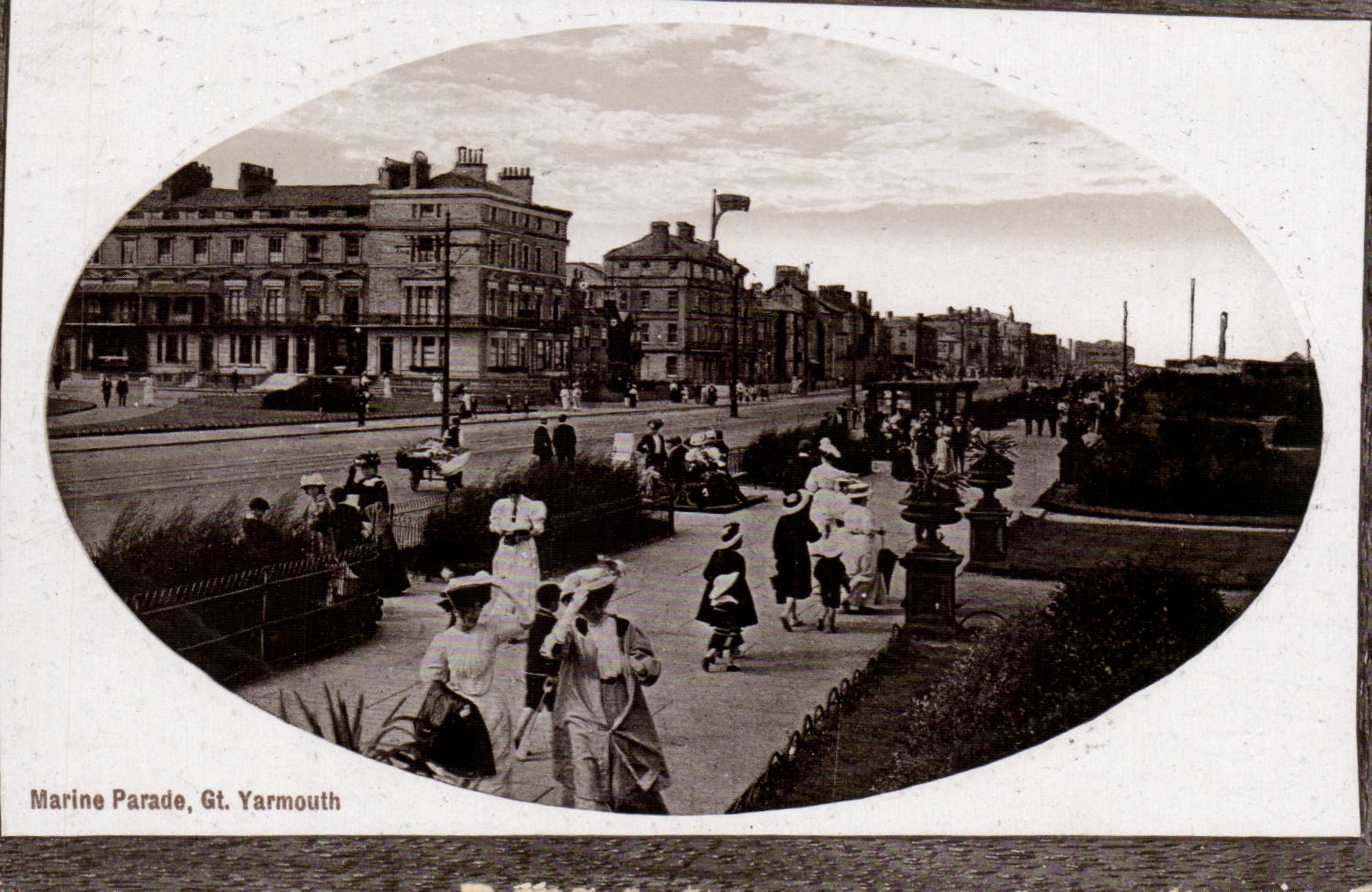 The United Kingdom Great BRitain CPA Yarmouth marinades parade