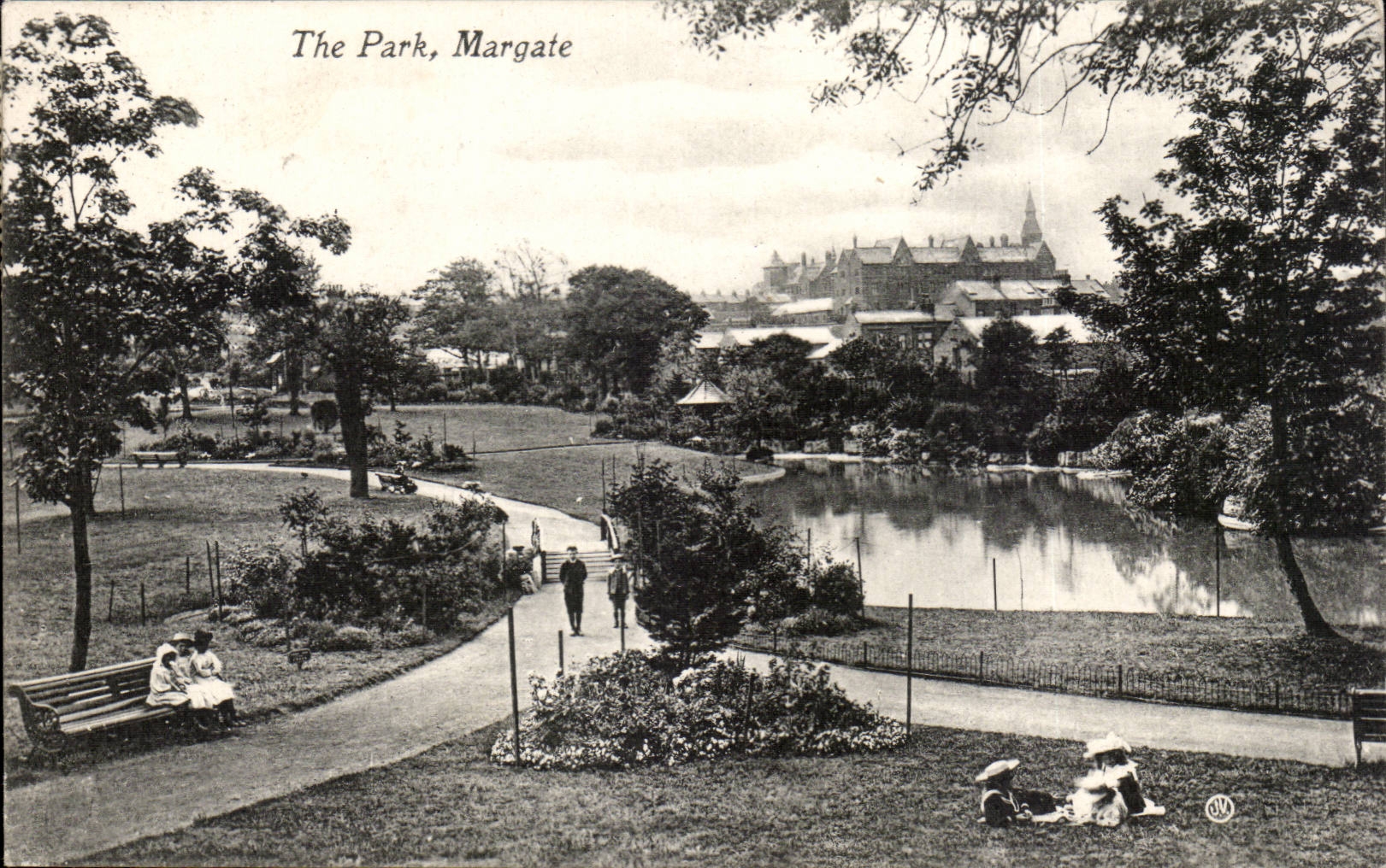 The United Kingdom Great britain CPA the park Margate