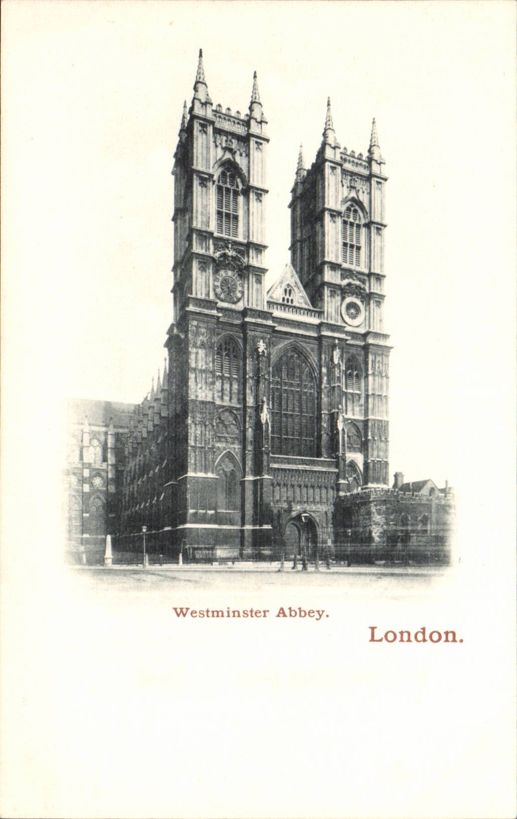 The United Kingdom Great BRitain CPA London Westminster Abbey