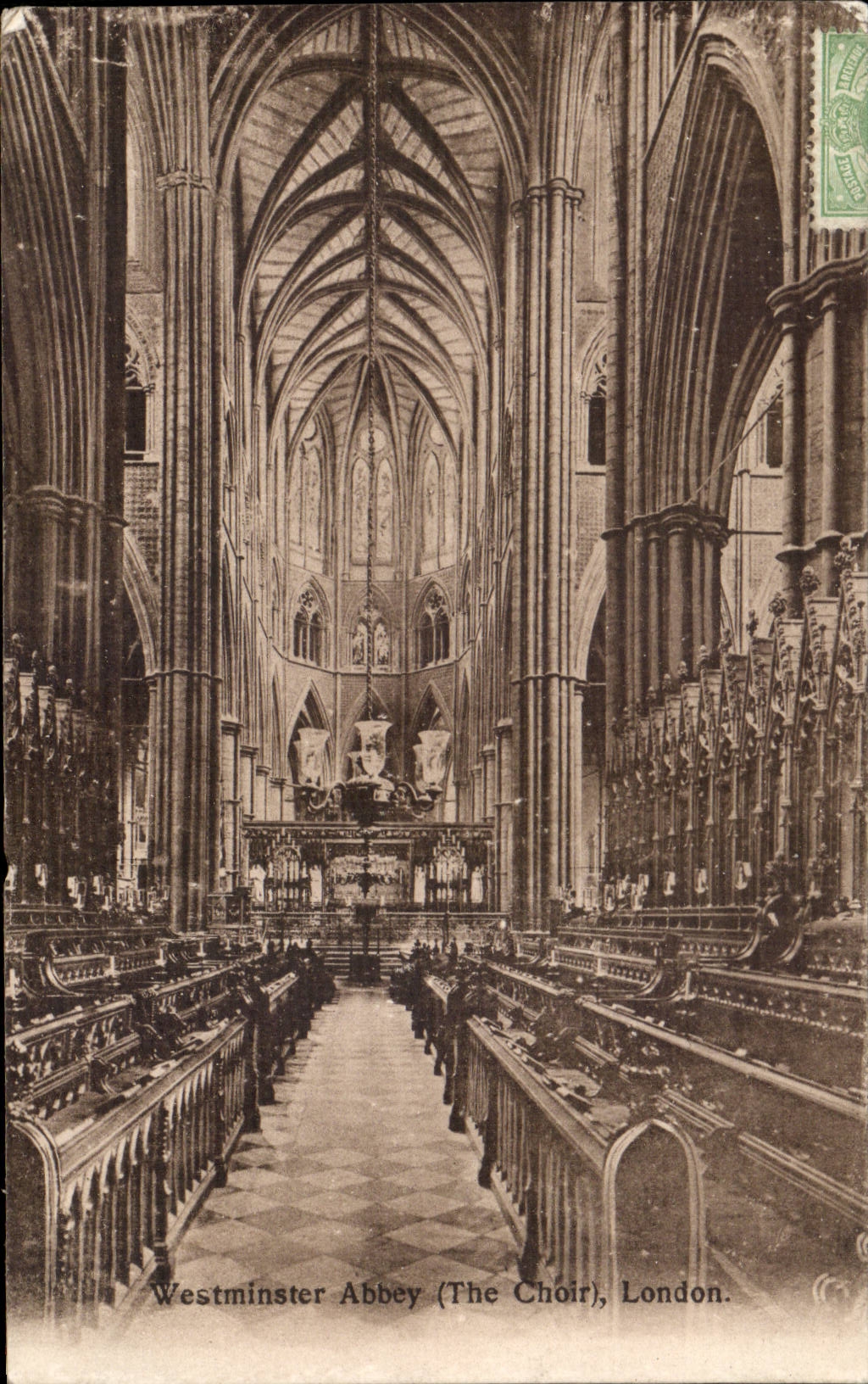 The United Kingdom Great BRitain CPA London Westminster abbey The Choir