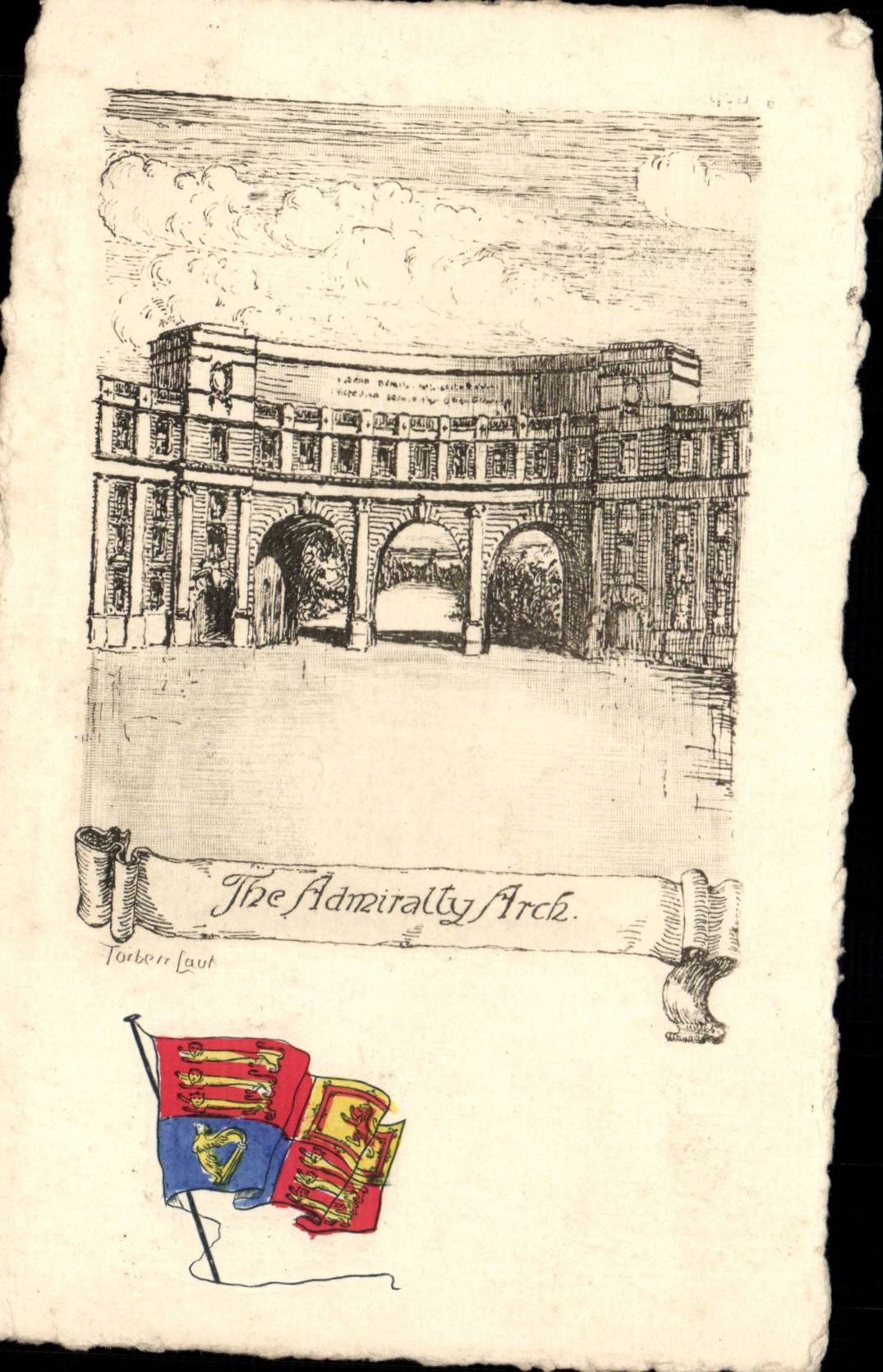 The United Kingdom Great BRitain CPA London The Admiralty arch