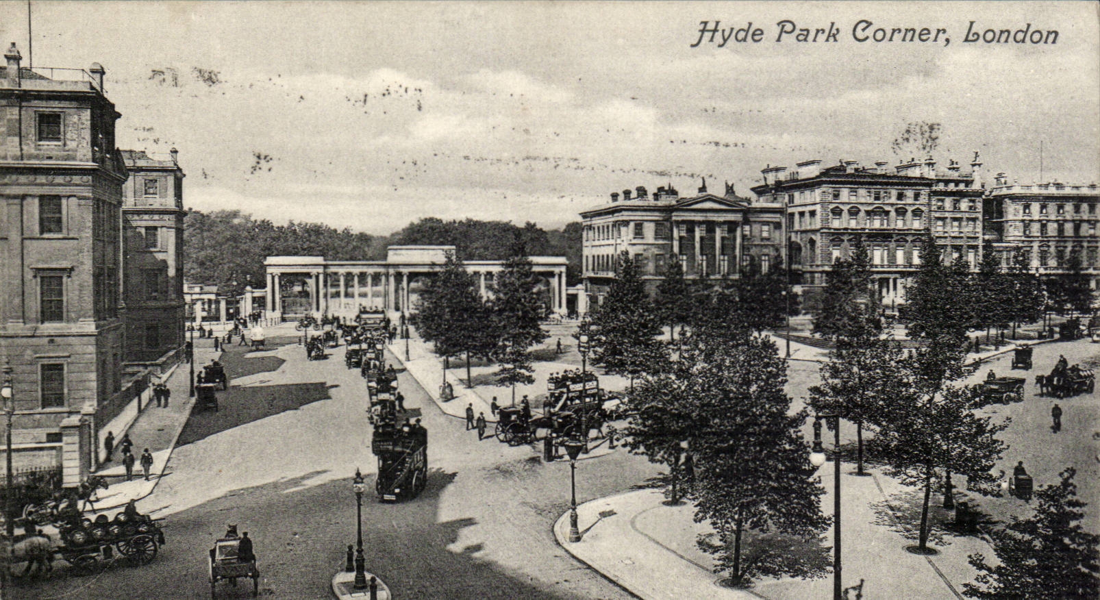 The United Kingdom Great BRitain CPA London Hyde Park corner