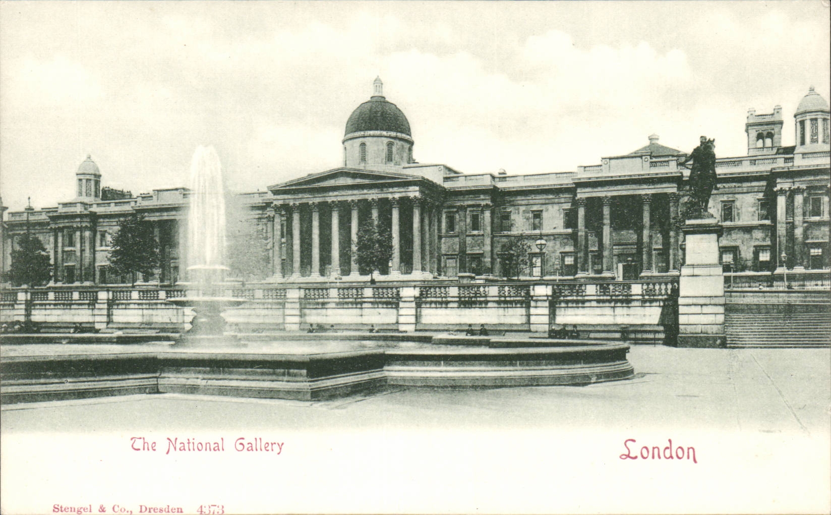 The United Kingdom Great Britain CPA London The National Gallery