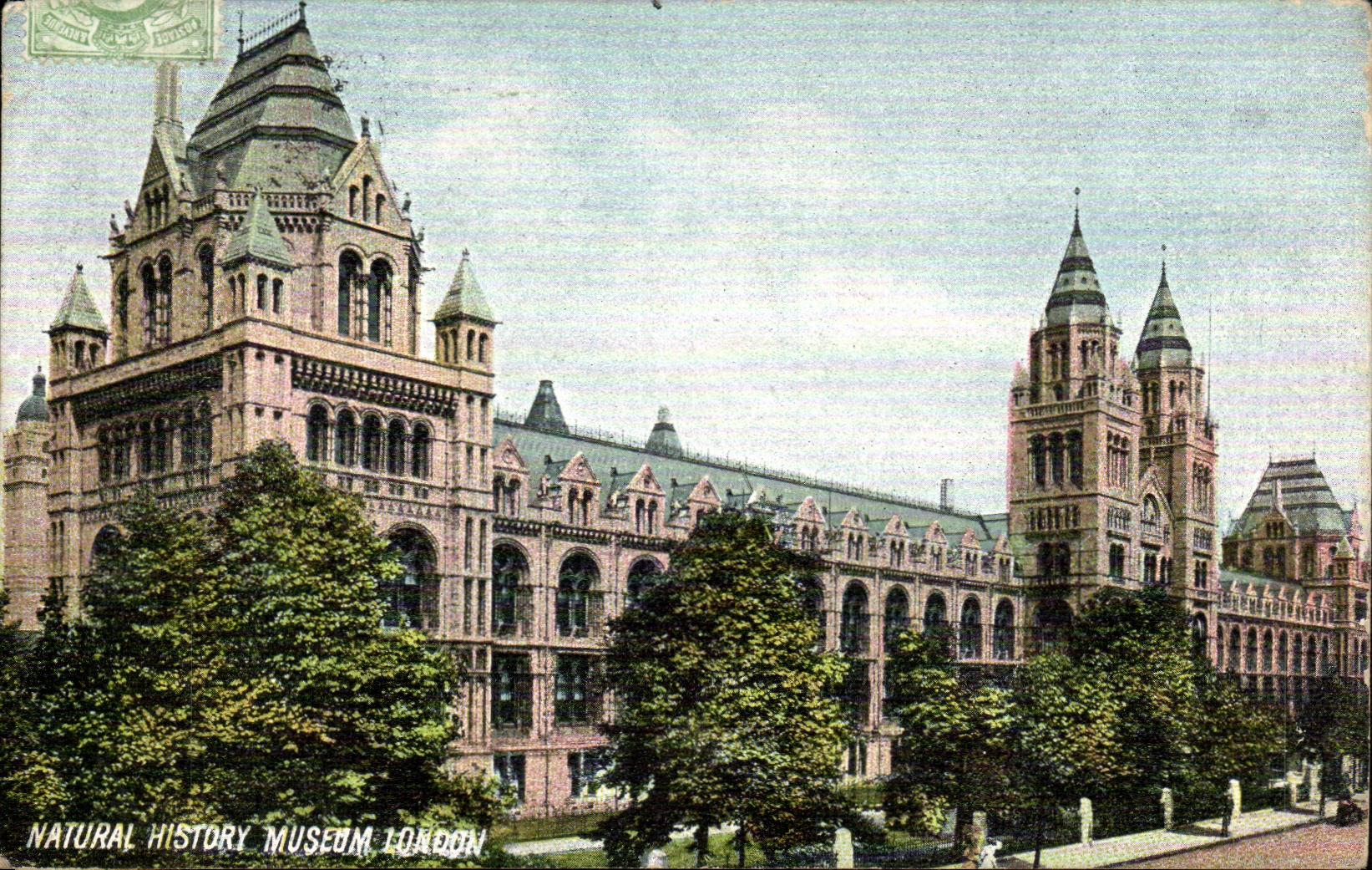 The United Kingdom Great Britain CPA National London history museum