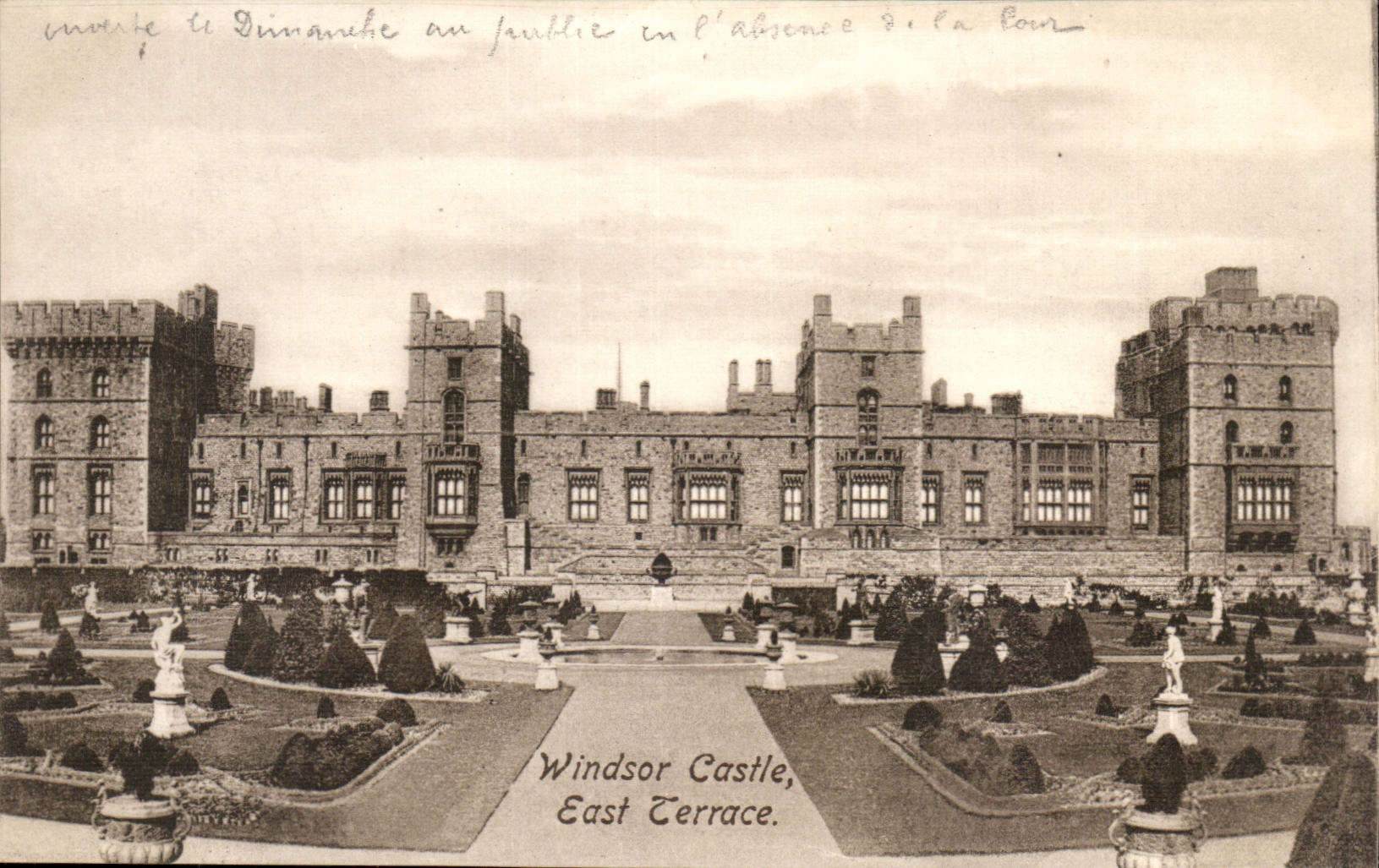 The United Kingdom Great Britain CPA Windsor East terrace