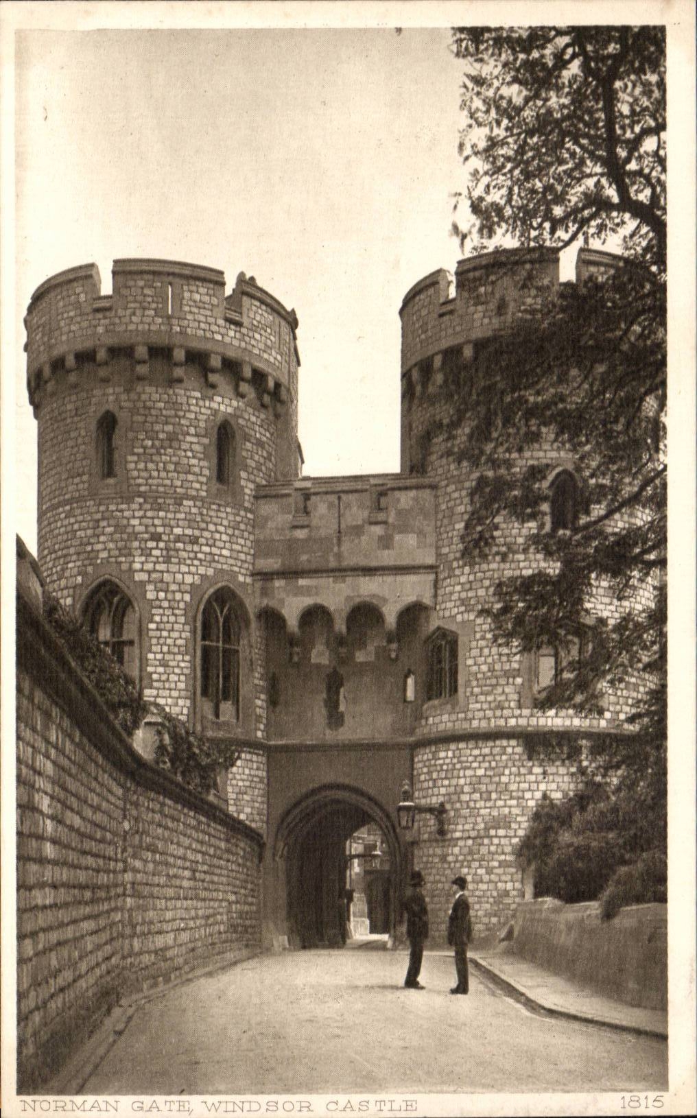 The United Kingdom Great Britain CPA Windsor castle Norma spoils