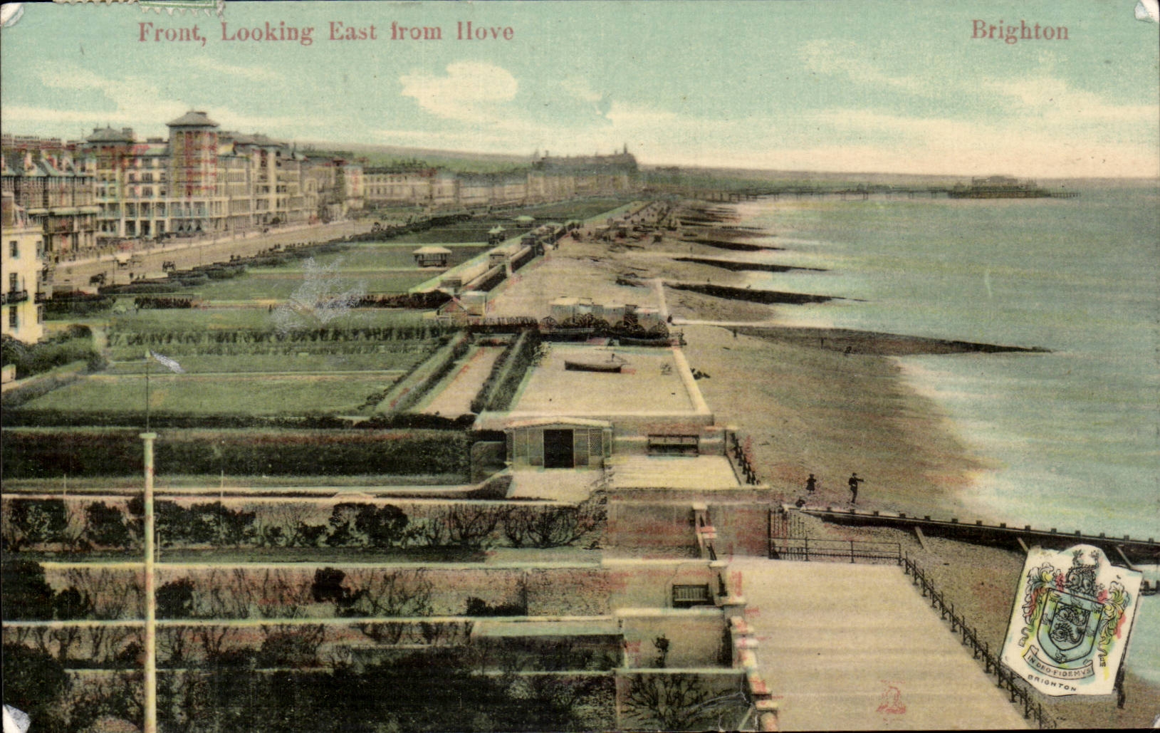 The United Kingdom Great BRitain CPA Brighton Face looking East from Hove