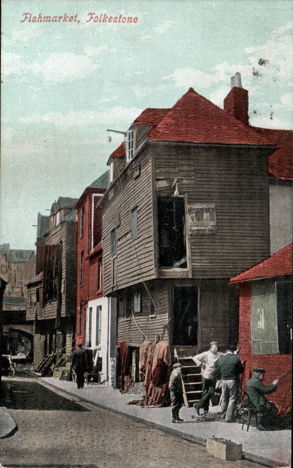 The United Kingdom Great BRitain CPA Folkestone Fishmarket