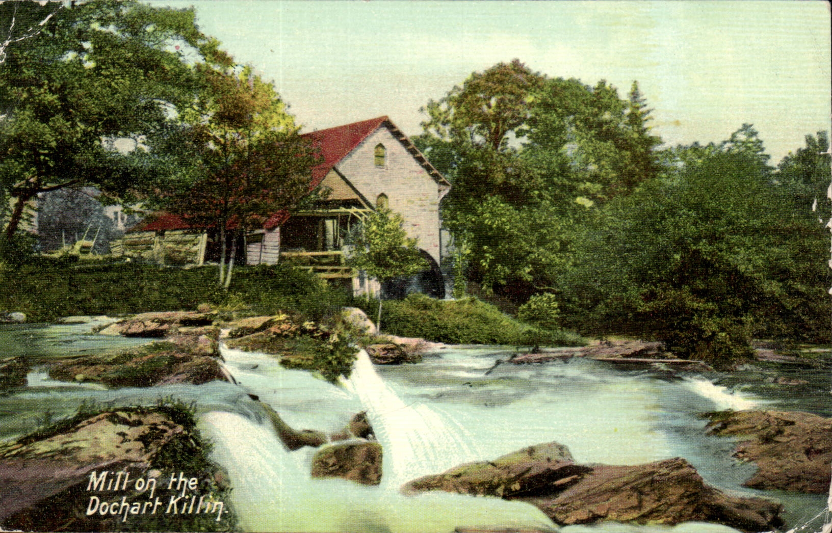 The United Kingdom Great BRitain CPA Millet one the Dochart Killin