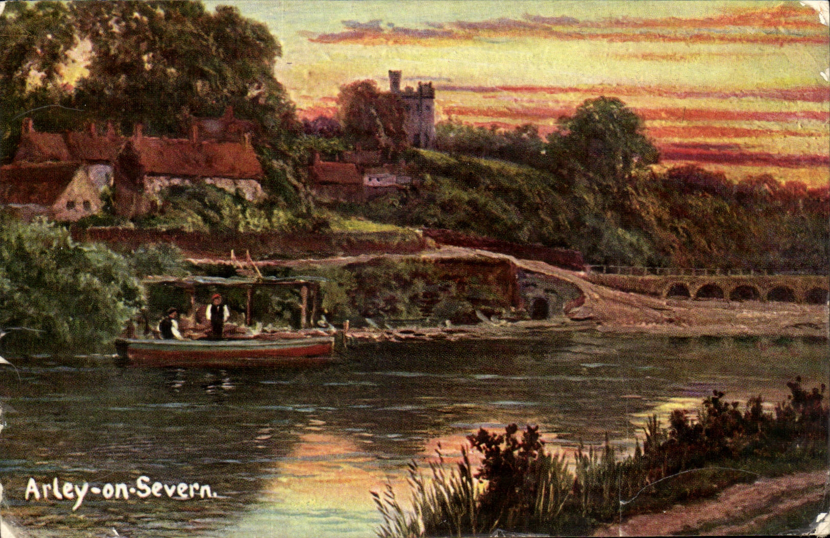 Grande Bretagne Great BRitain CPA Arley on Severn